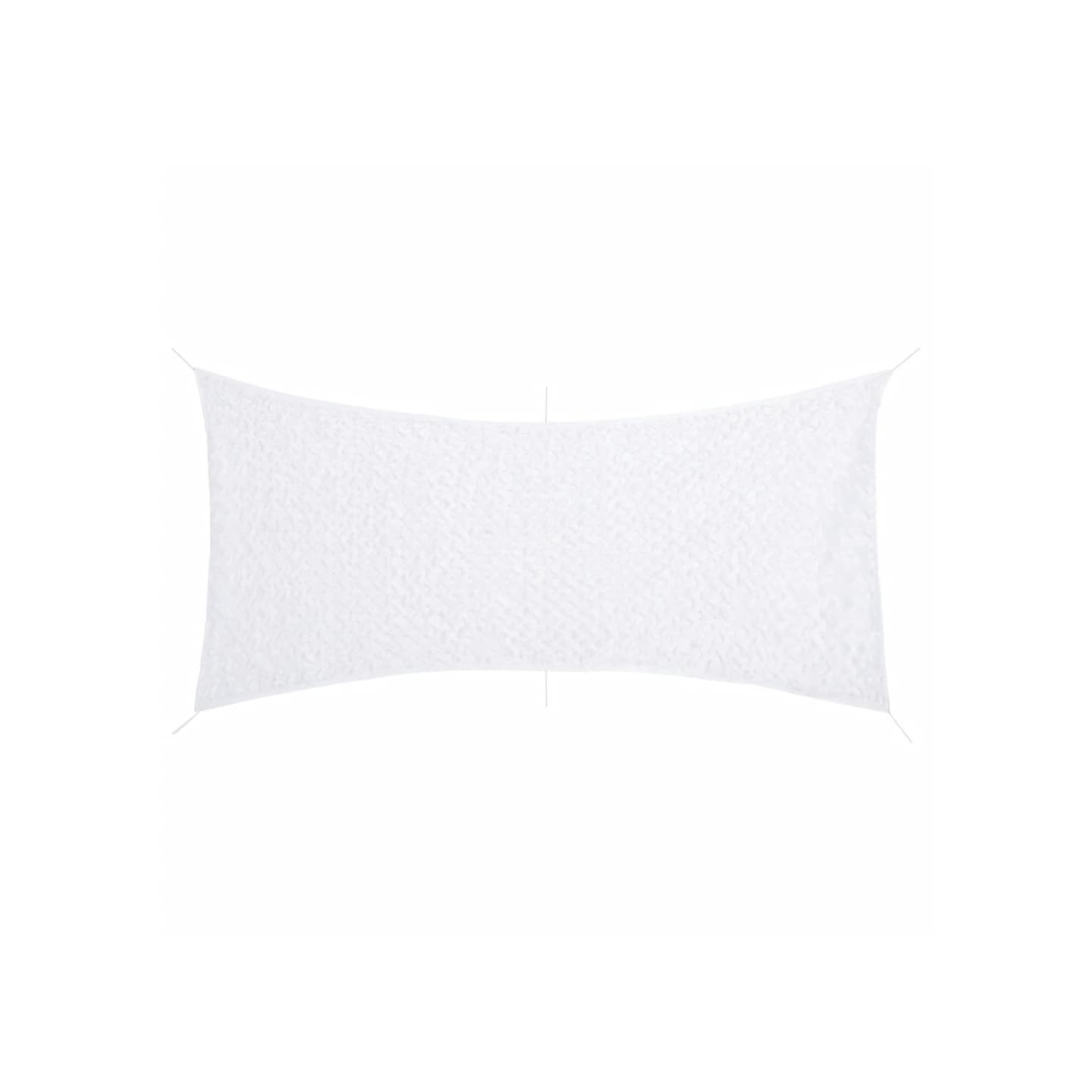 Filet de camouflage avec sac de rangement 410x285 cm blanc