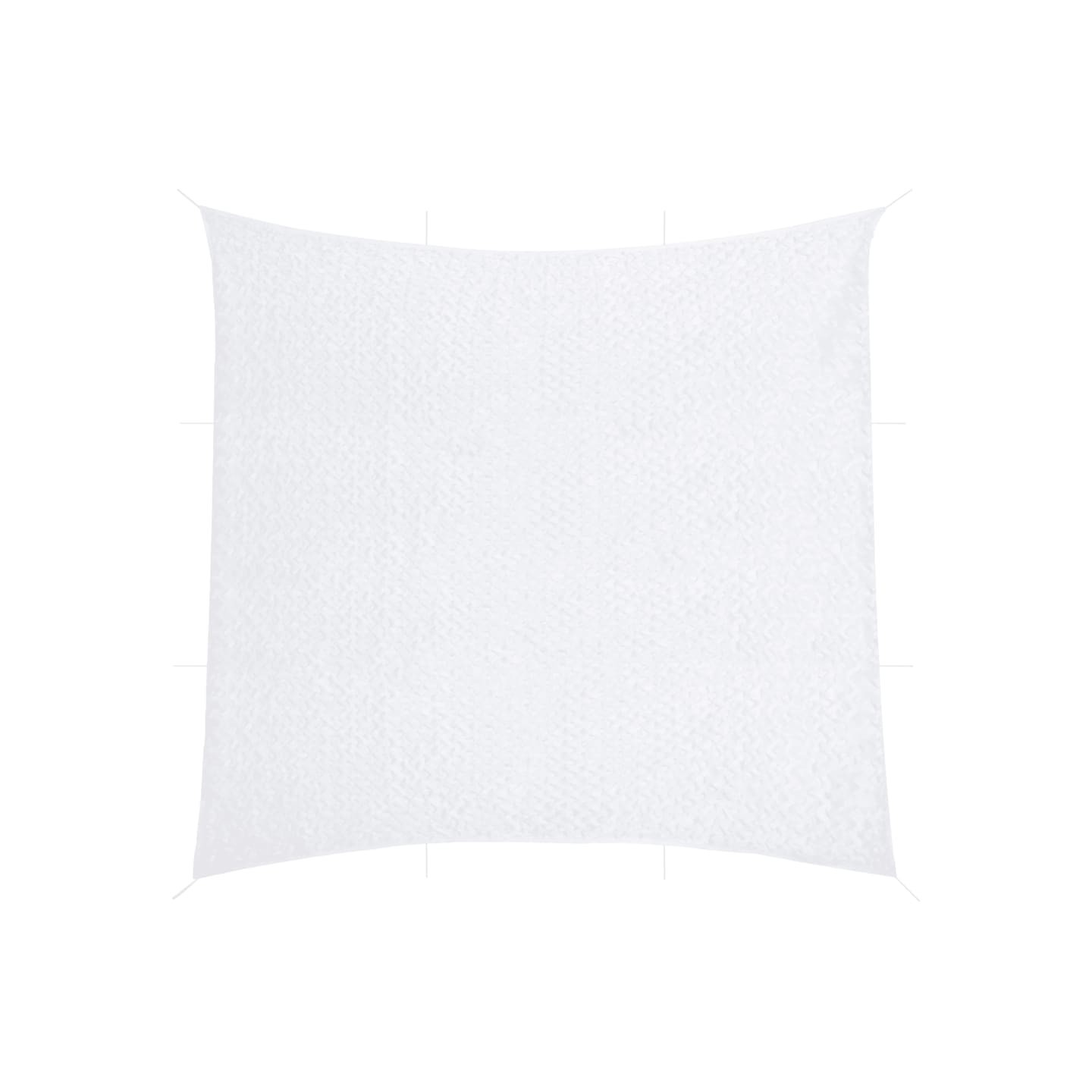 Filet de camouflage avec sac de rangement 614x581 cm blanc