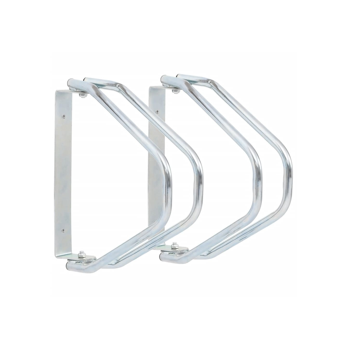 Support de bicyclette mural 2 pcs acier galvanisé
