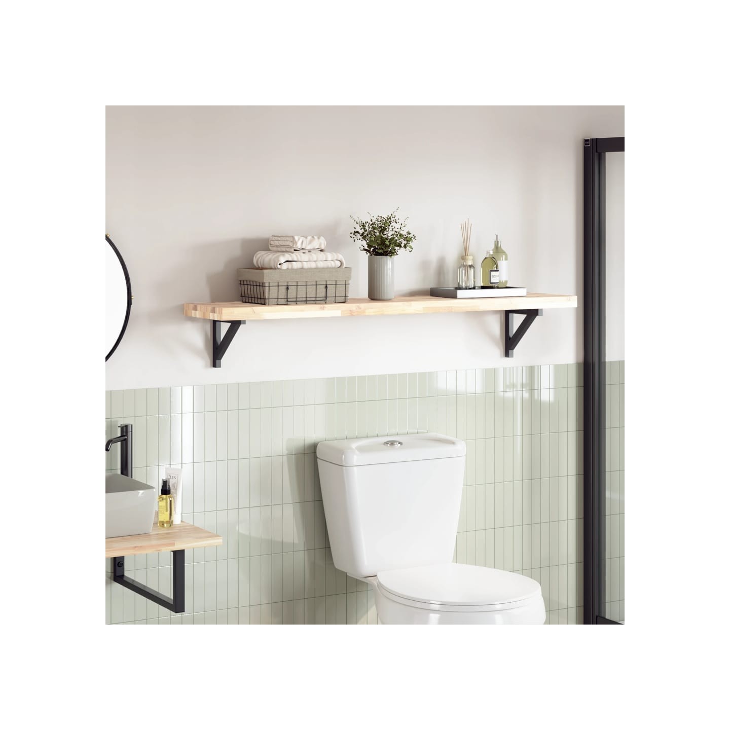 Dessus de table 160x30x4 cm rectangulaire bois massif d'acacia
