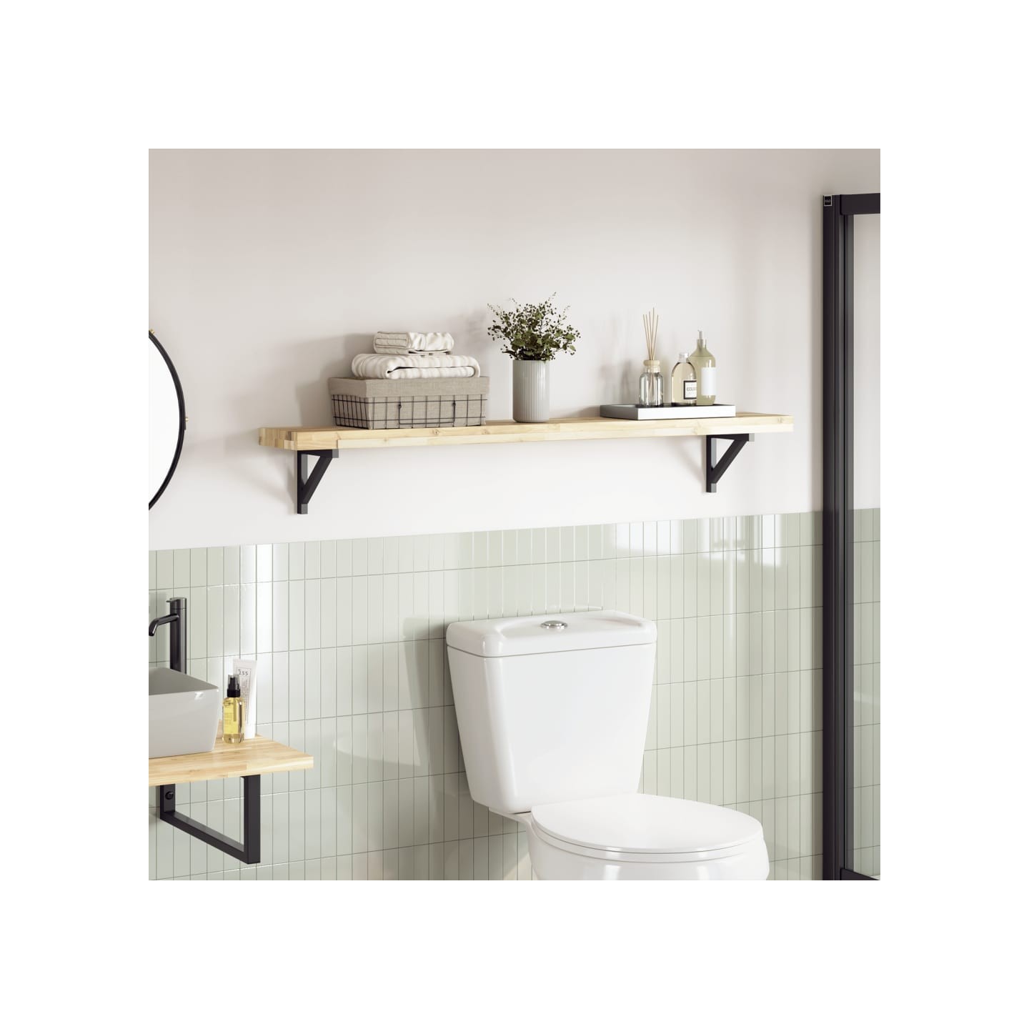 Dessus de table 140x20x4 cm rectangulaire bois massif d'acacia