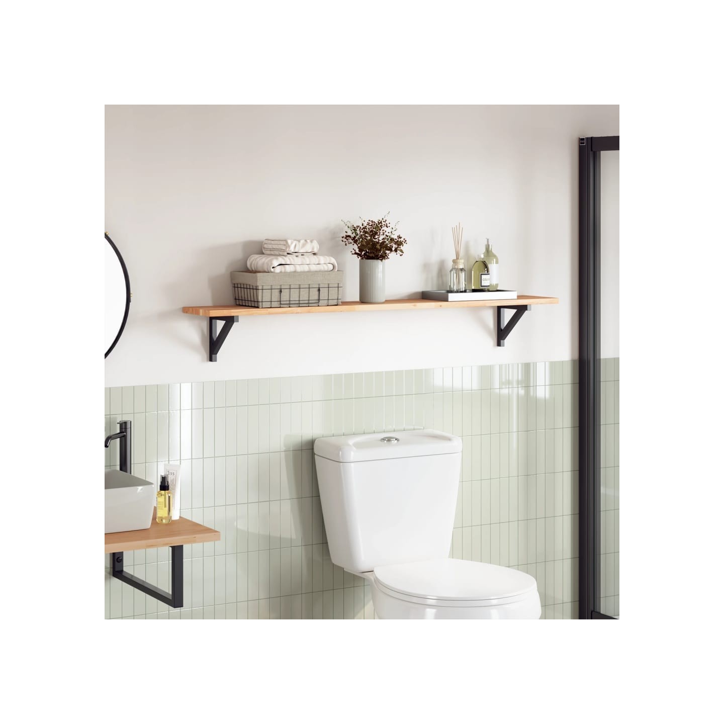 Dessus de table rectangulaire 160x20x2 cm bois massif d'acacia
