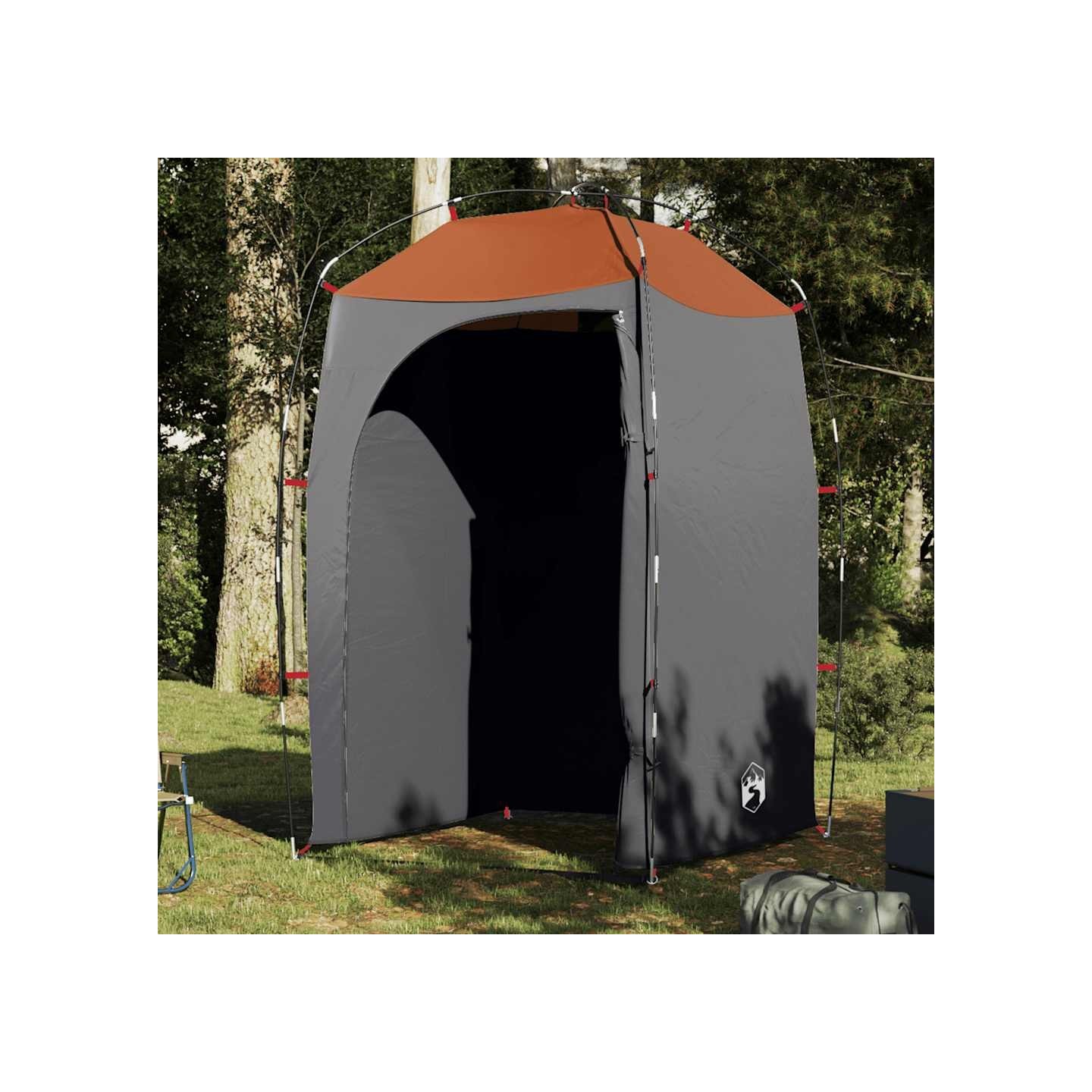 Tente de douche gris imperméable