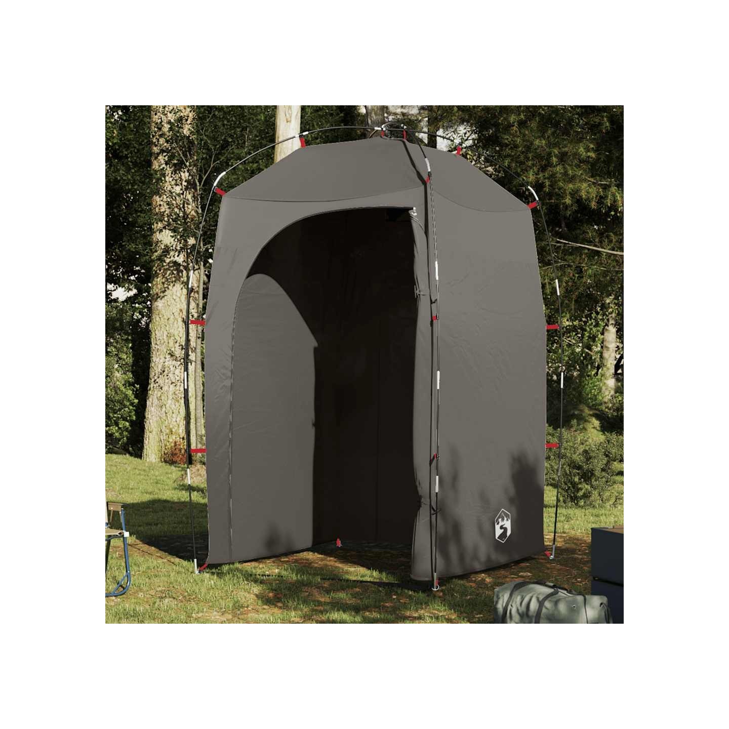 Tente de douche marron imperméable