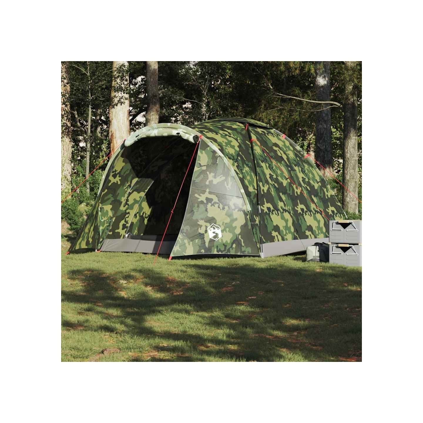 Tente de pêche 2 personnes camouflage imperméable