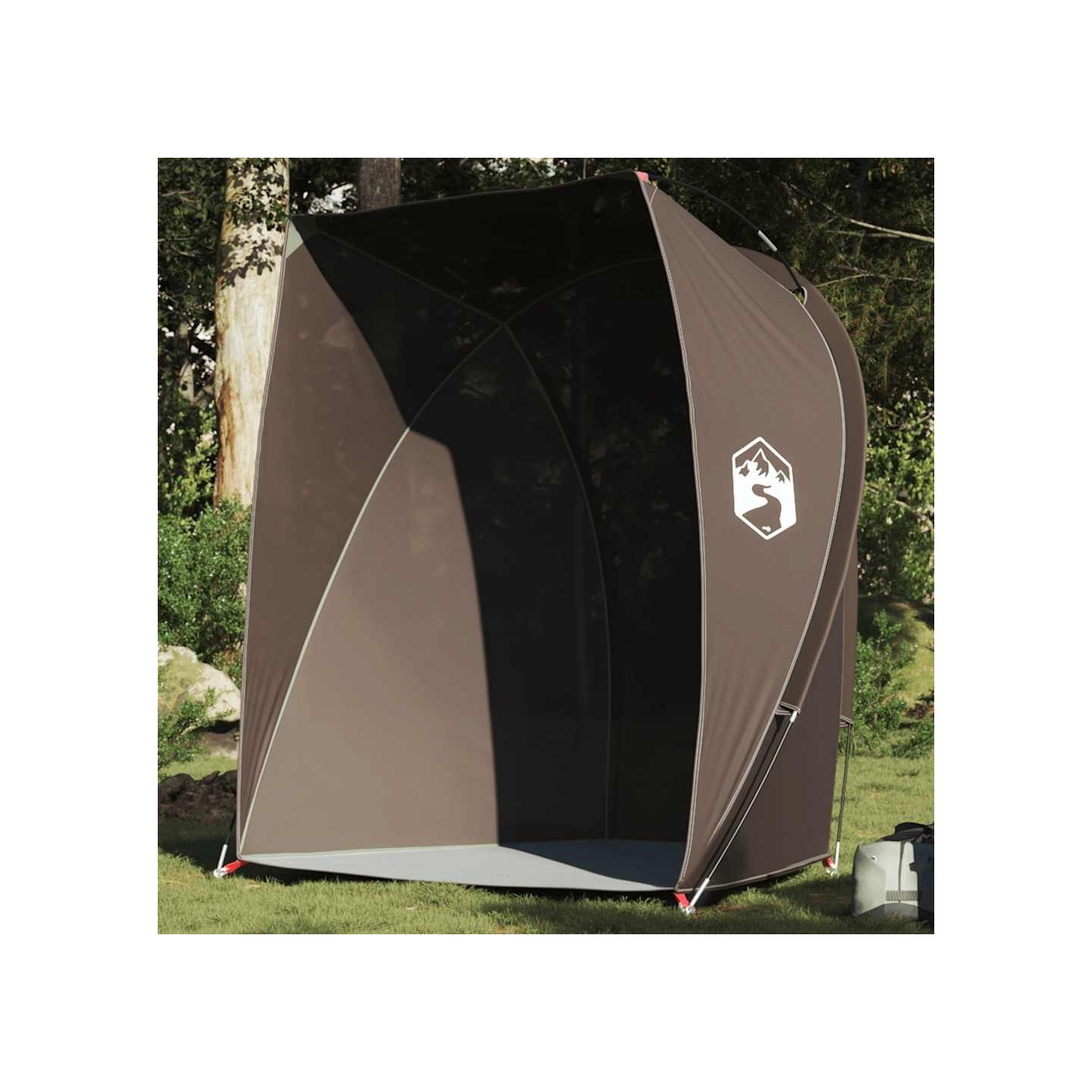 Tente de pêche marron imperméable