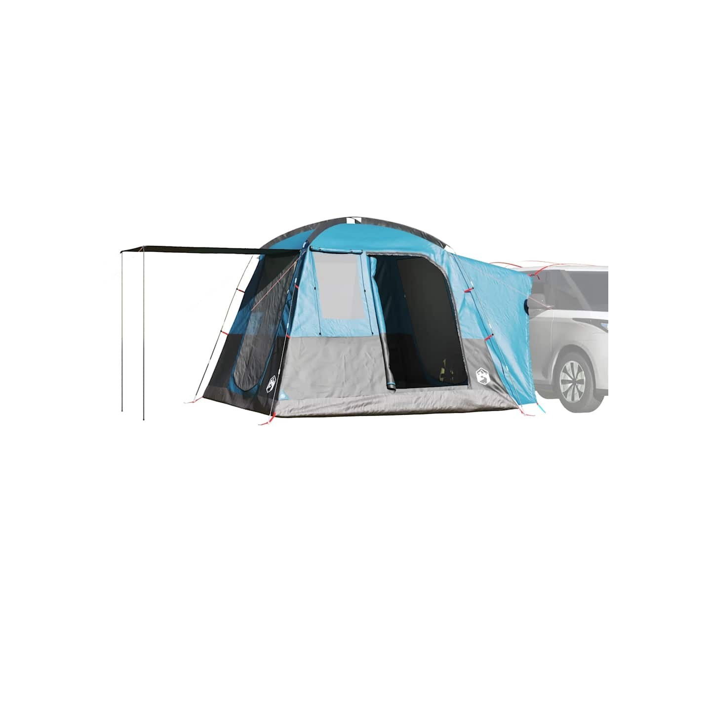 Tente de voiture 4 personnes bleu imperméable