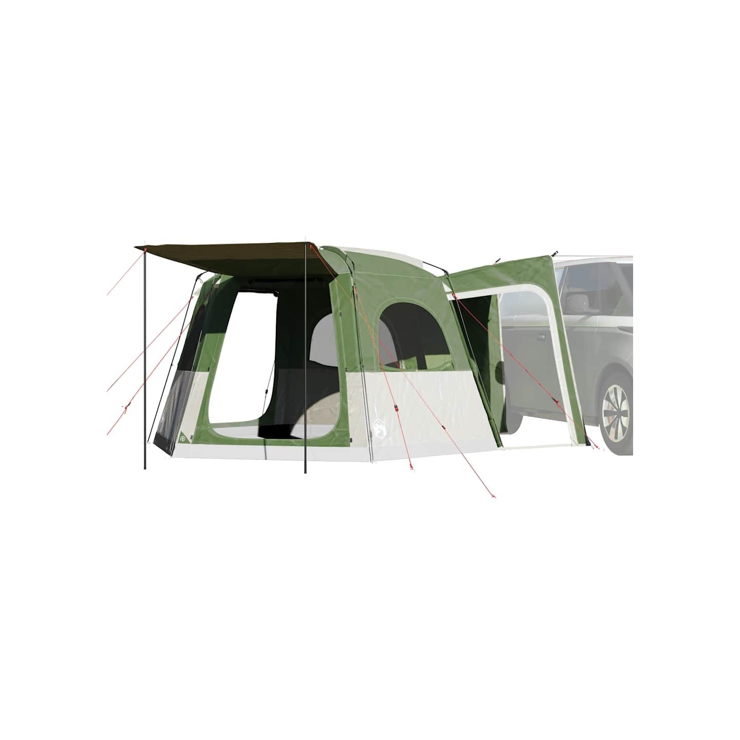 Tente de voiture 4 personnes vert imperméable