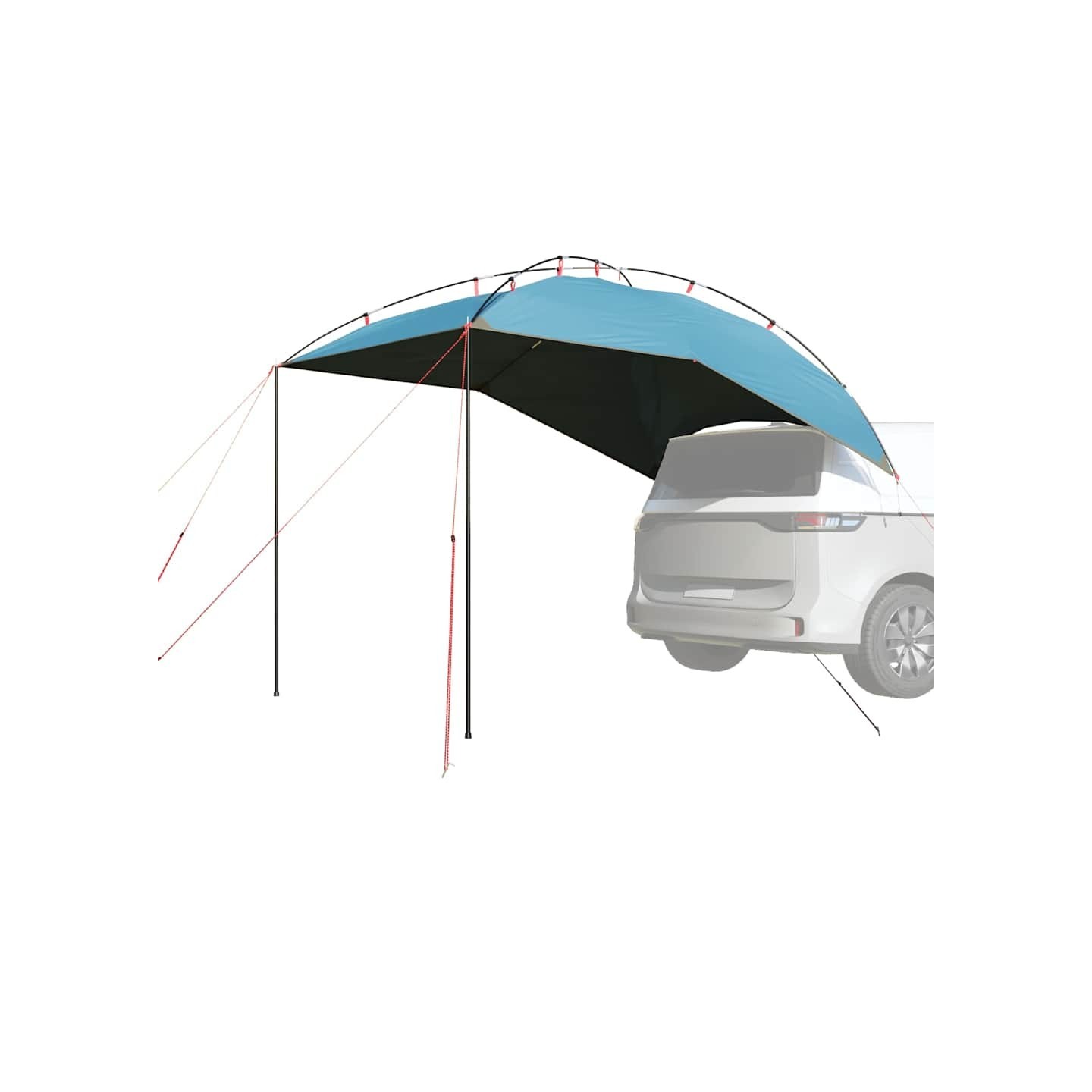 Tente de voiture bleu imperméable