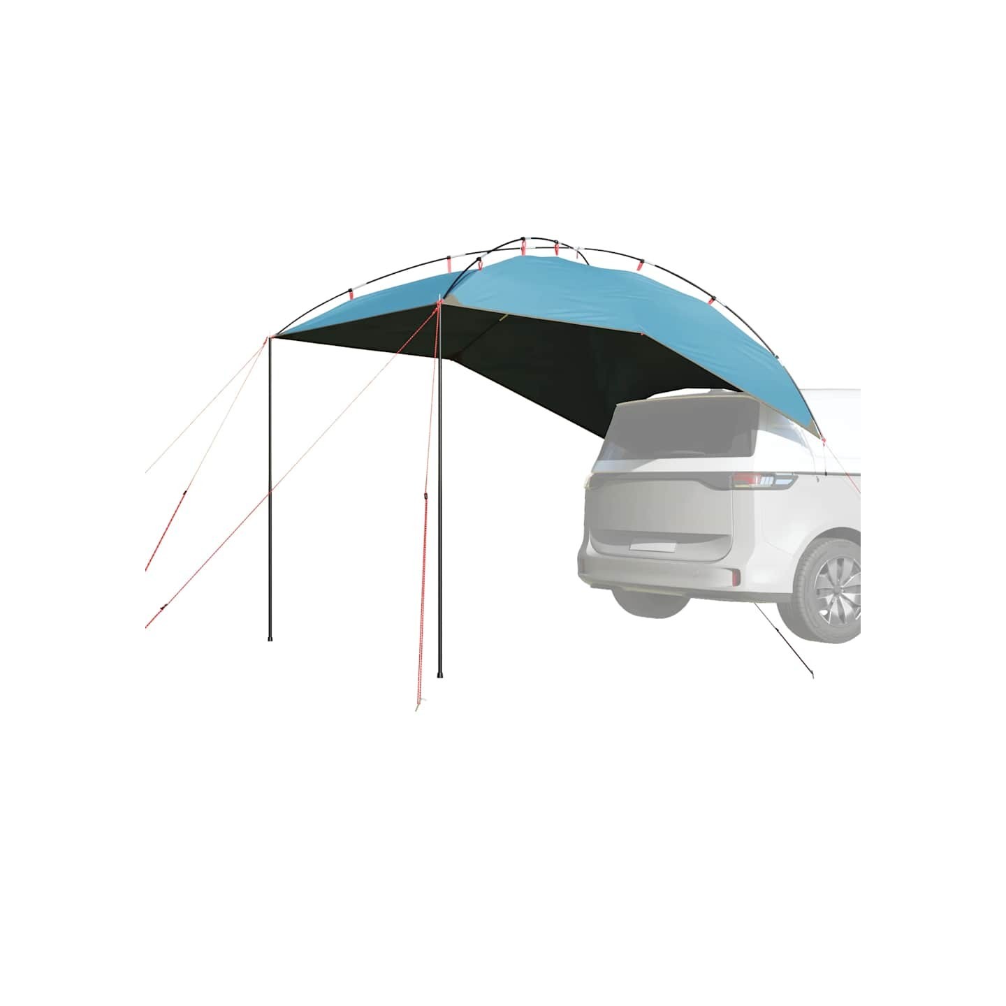 Tente de voiture bleu imperméable