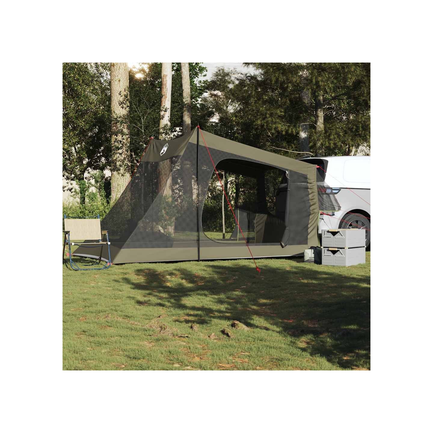 Tente de voiture 2 personnes vert olive imperméable