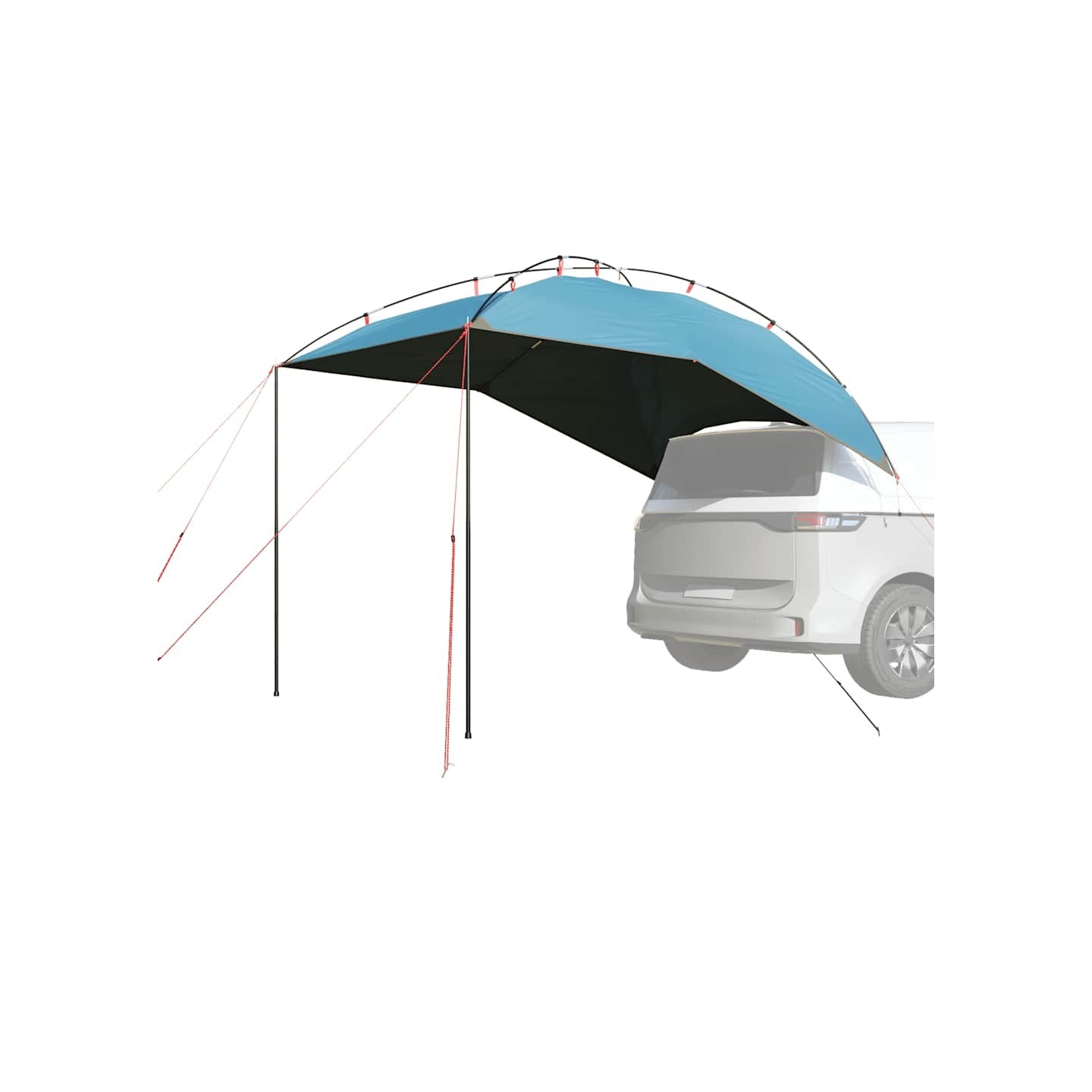Tente de voiture bleu imperméable