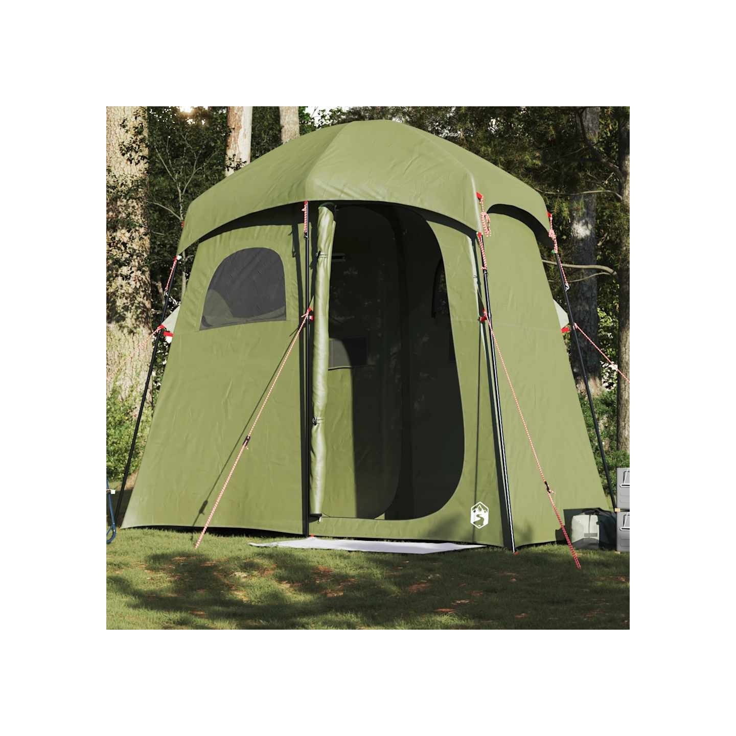 Tente de douche 2 personnes vert olive imperméable