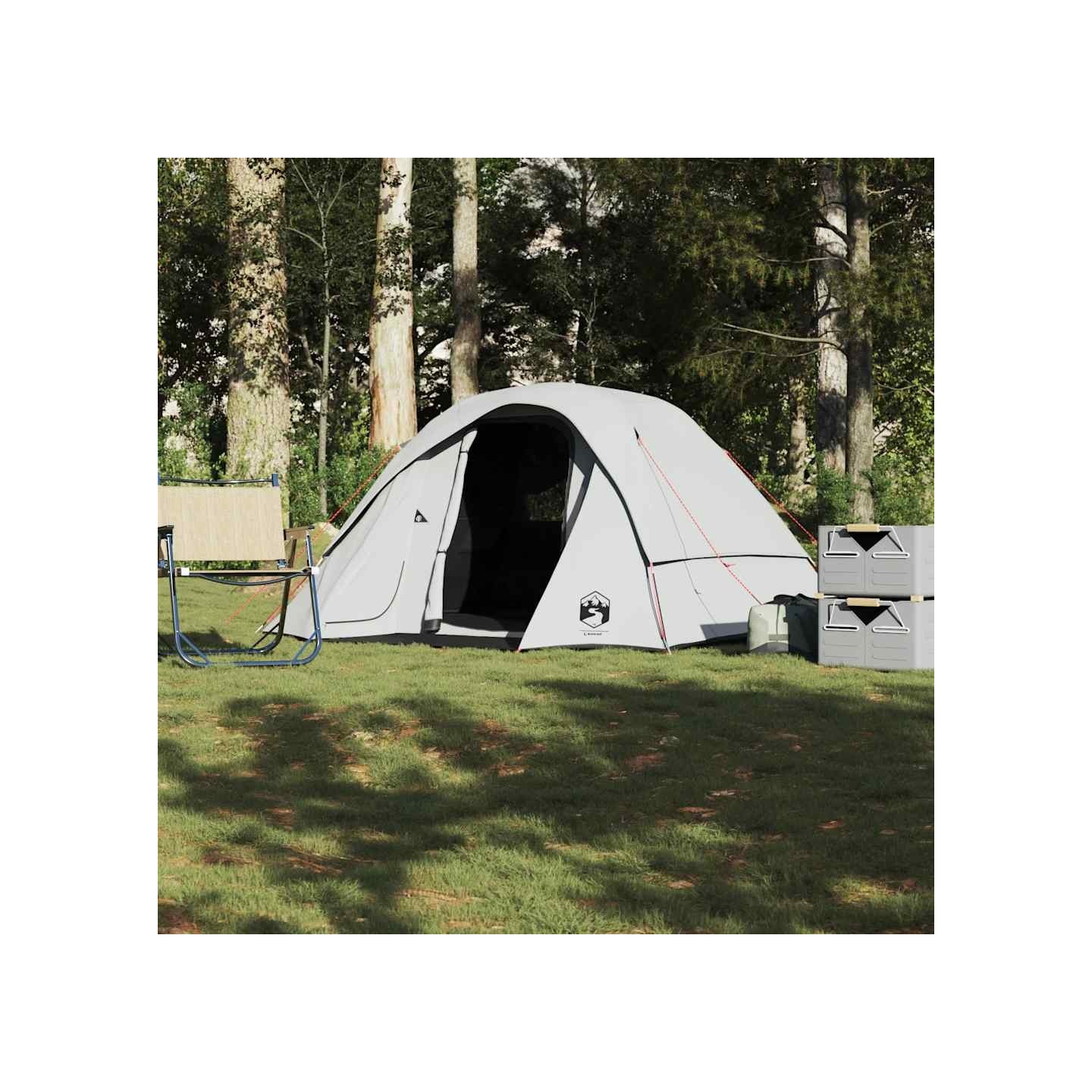 Tente familiale cabine 6 personnes tissu occultant imperméable