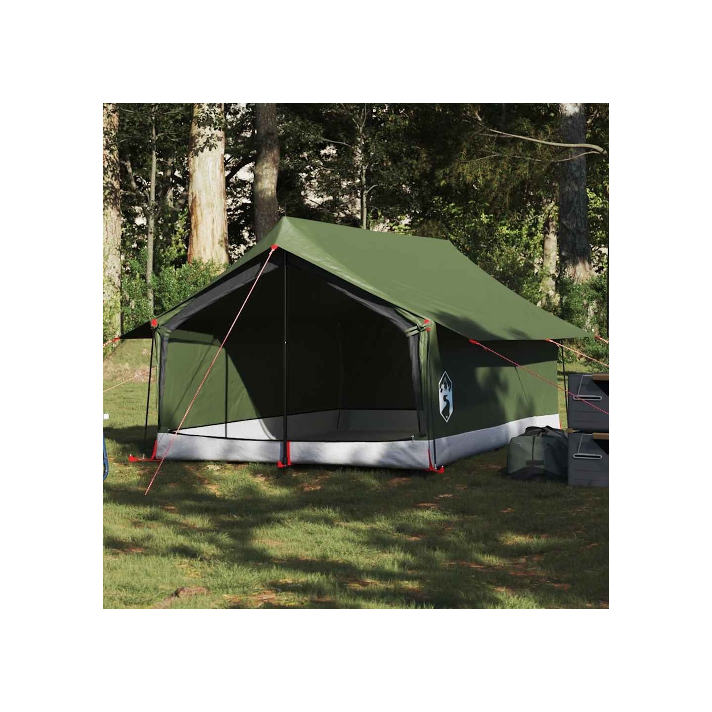 Tente de camping 2 personnes vert olive imperméable
