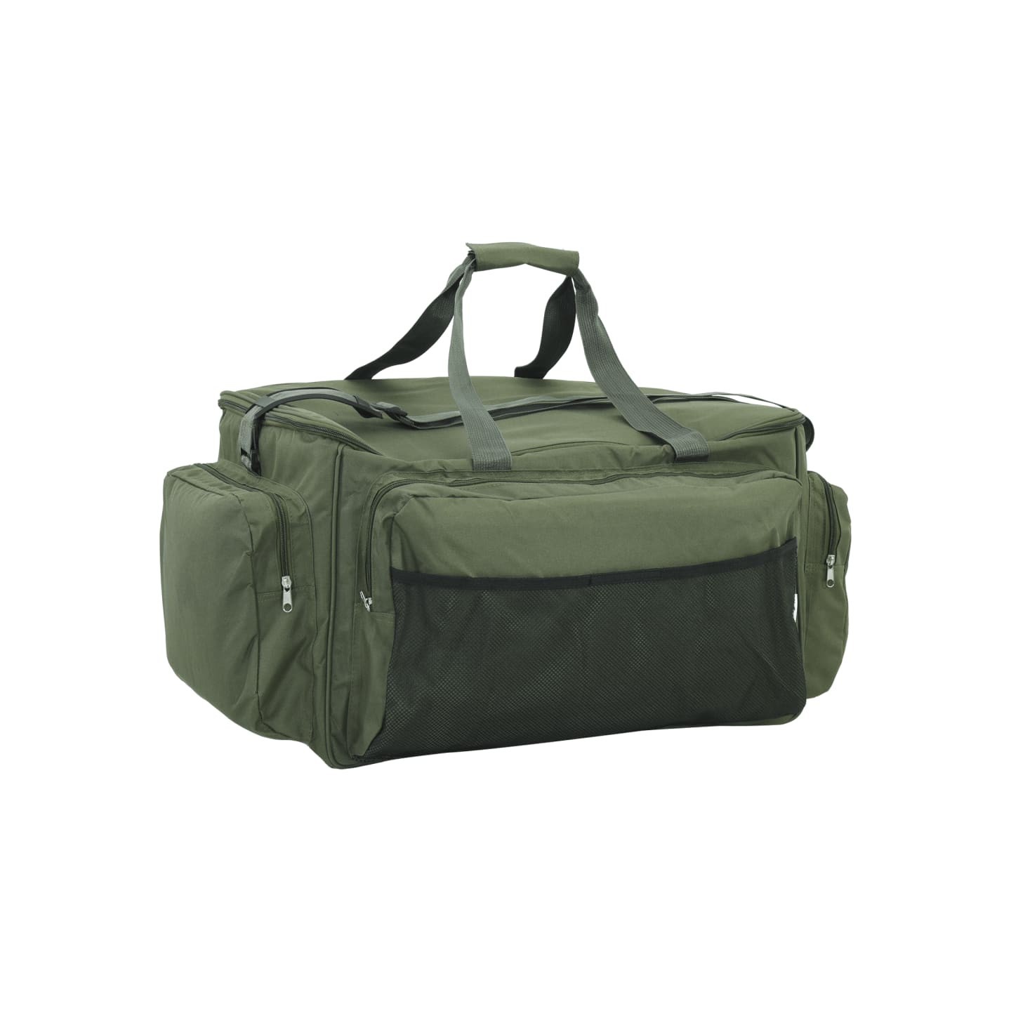 Sac de pêche imperméable vert foncé tissu oxford