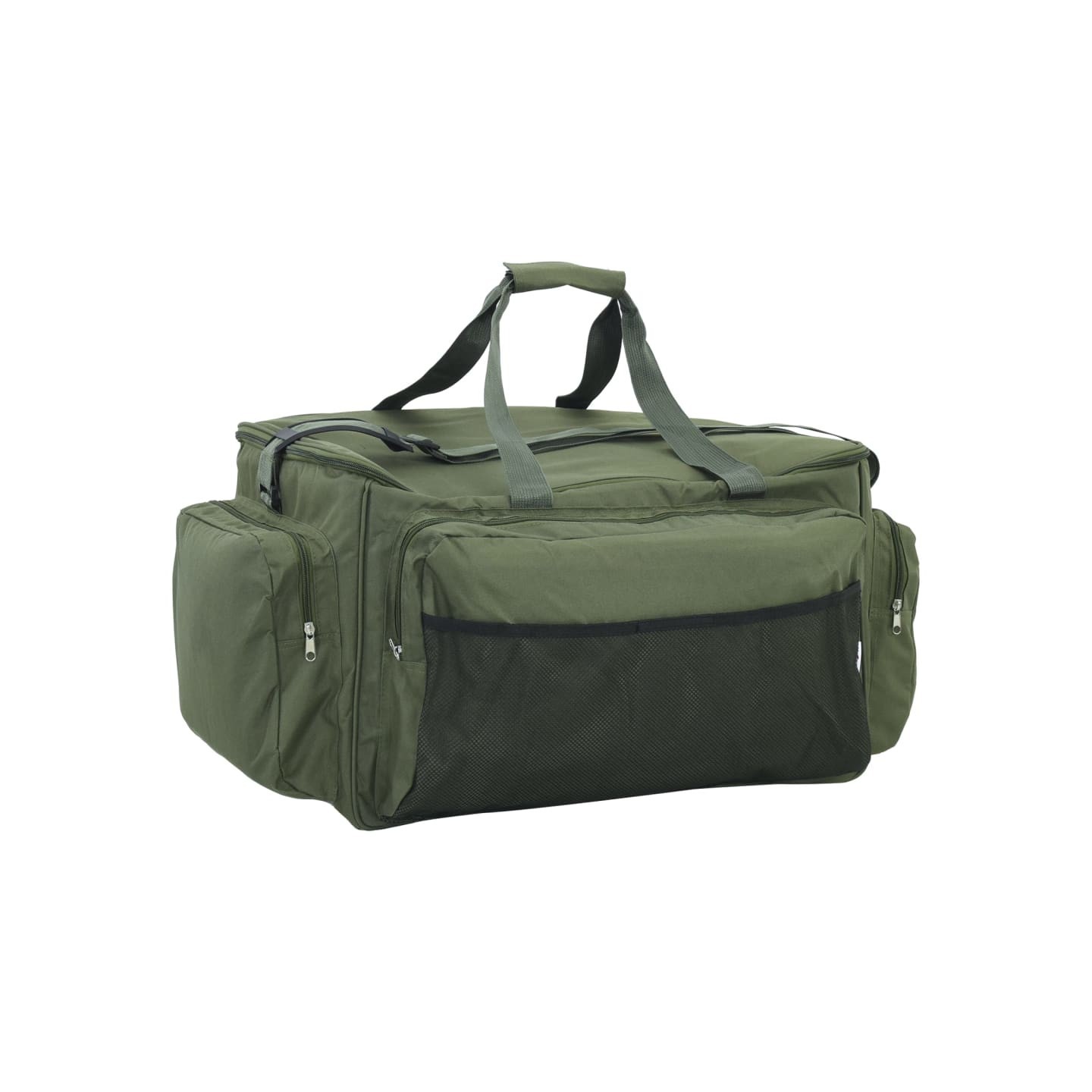 Sac de pêche imperméable vert foncé tissu oxford