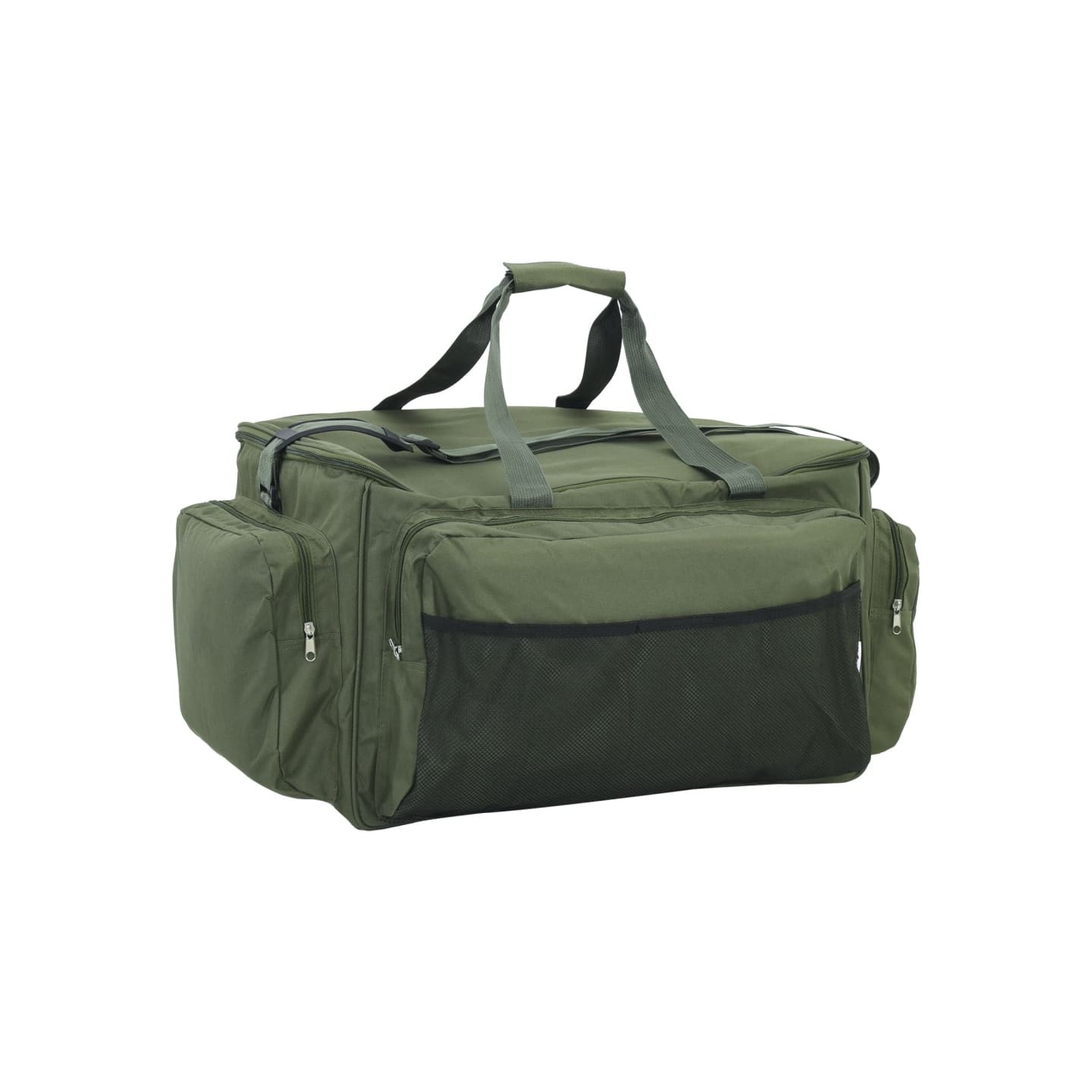 Sac de pêche imperméable vert foncé tissu oxford
