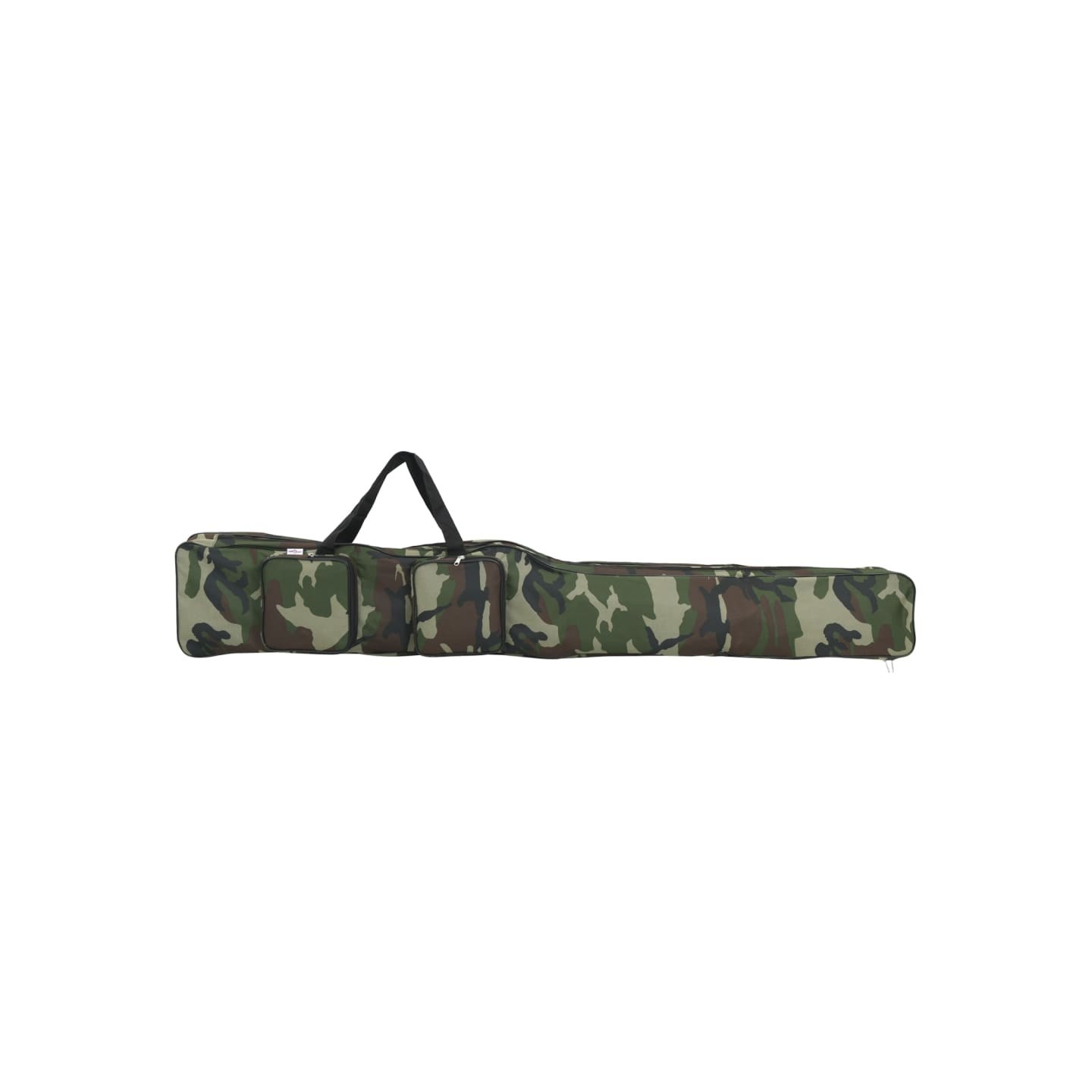 Sac de canne à pêche vert camouflage 150 cm tissu oxford