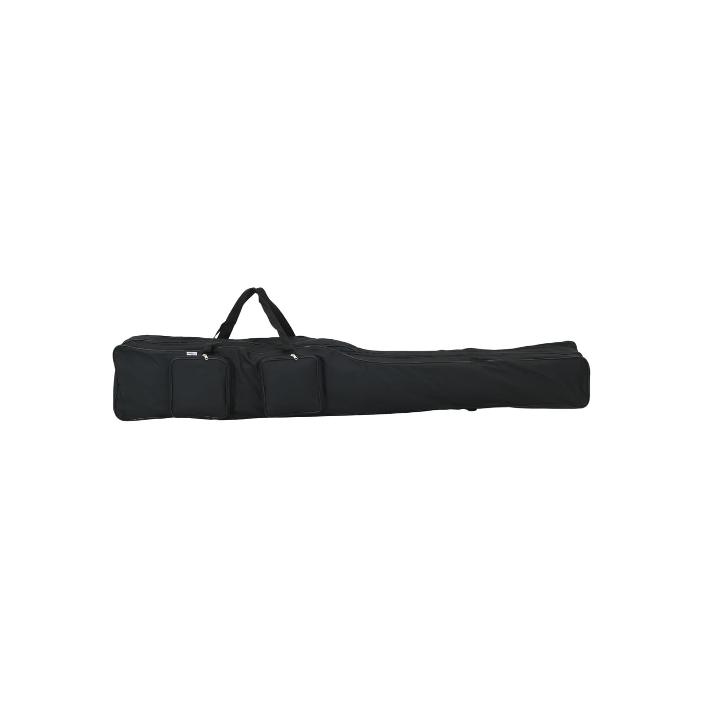 Sac de canne à pêche noir 150 cm tissu oxford