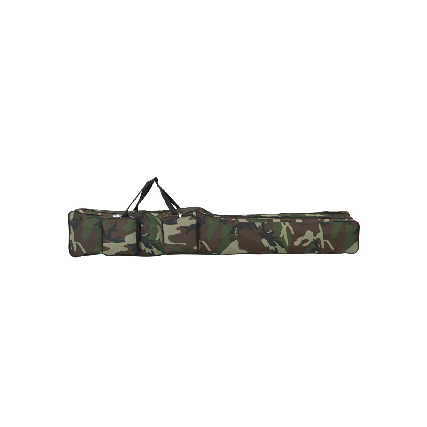 Sac de canne à pêche vert camouflage 160 cm tissu oxford