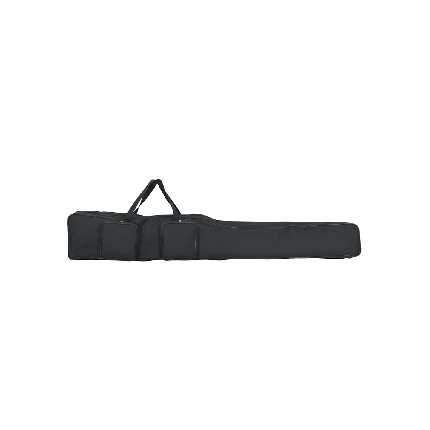 Sac de canne à pêche noir 160 cm tissu oxford