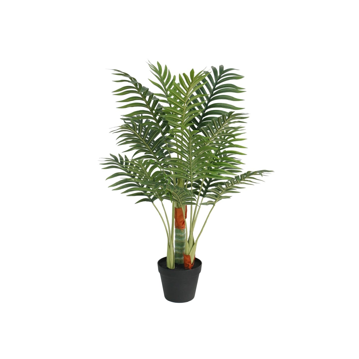 Palmier artificiel avec 3 troncs vert 85 cm PP