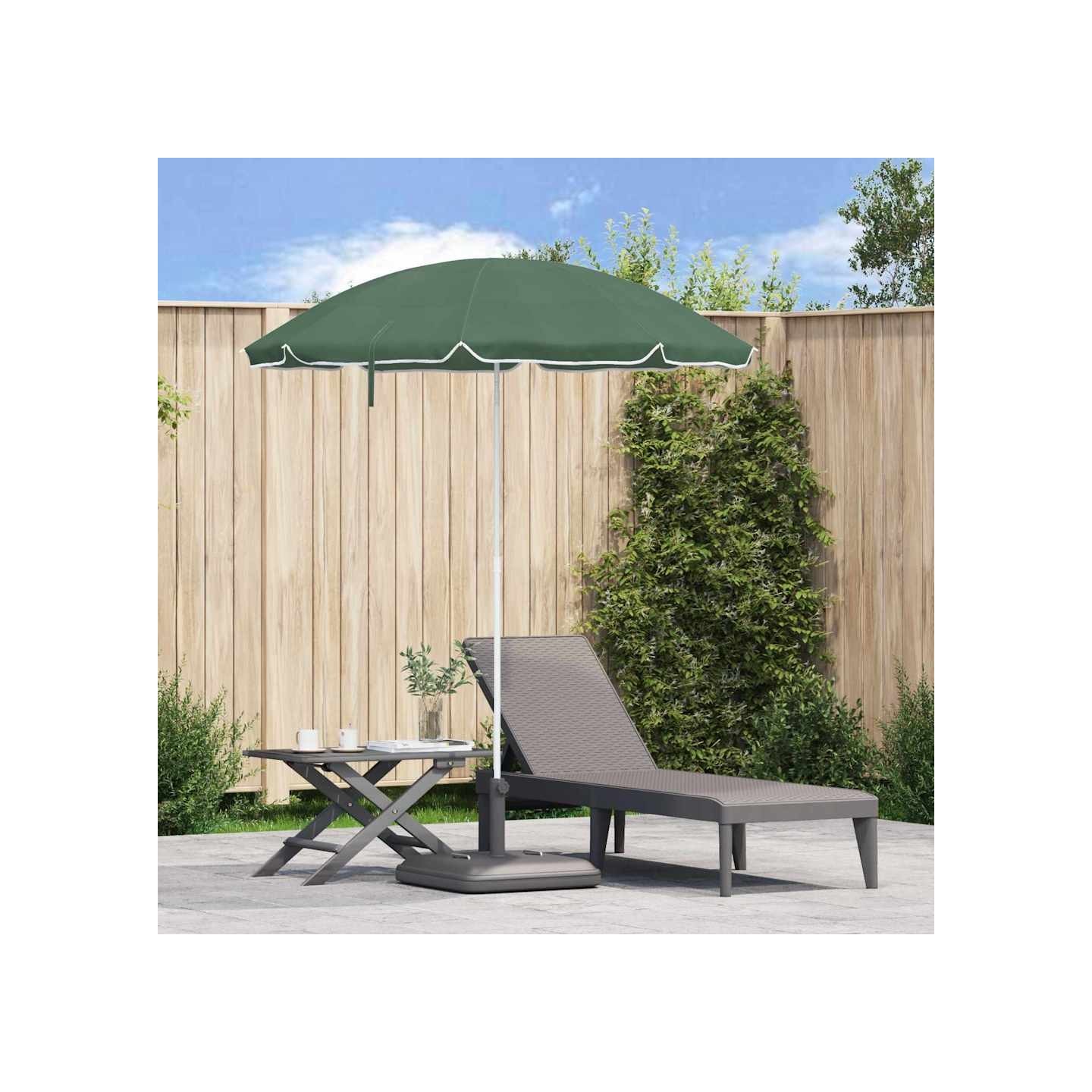Parasol de jardin polyester 170T Vert