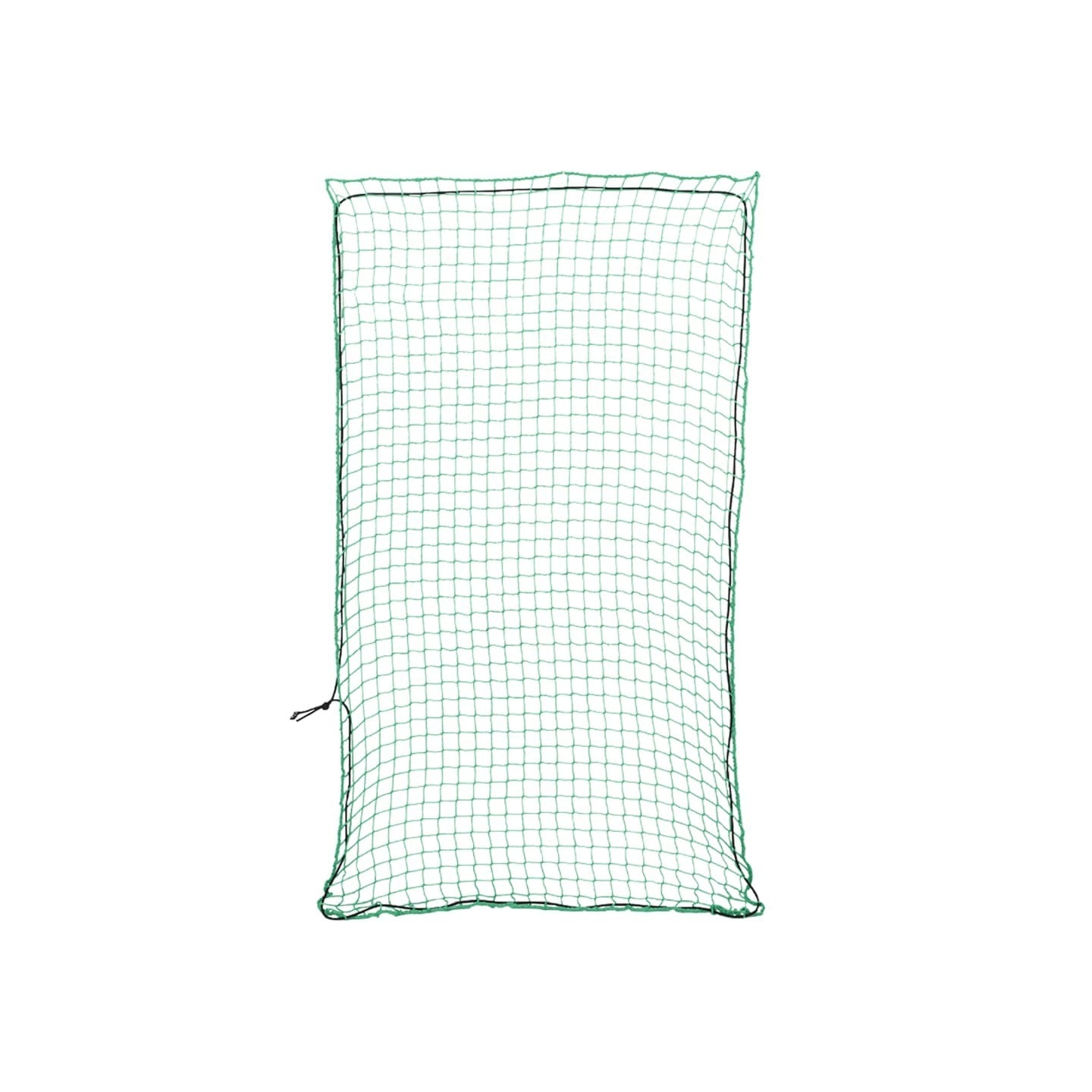 Filet pour remorque avec corde élastique vert 2,5x1,5 m PP