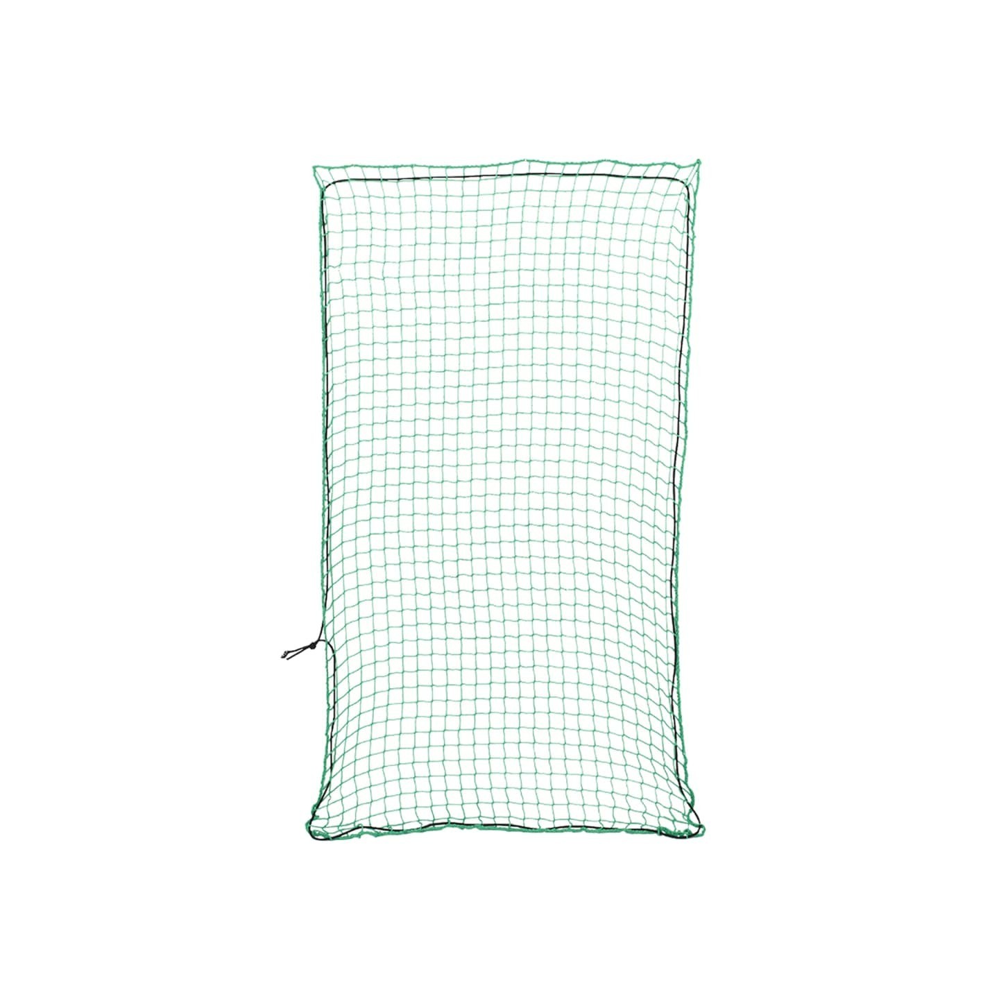 Filet pour remorque avec corde élastique vert 3x1,65 m PP