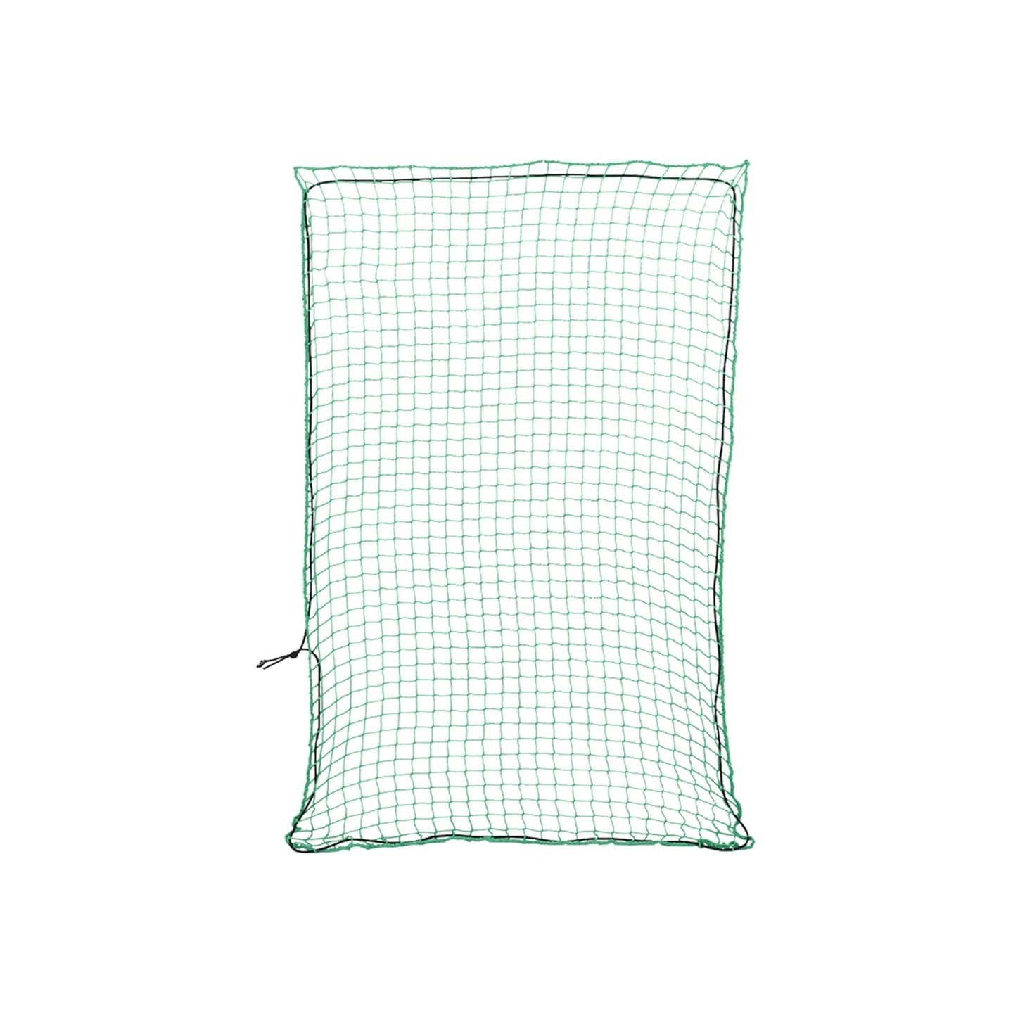 Filet pour remorque avec corde élastique vert 2,2x1,5 m PP