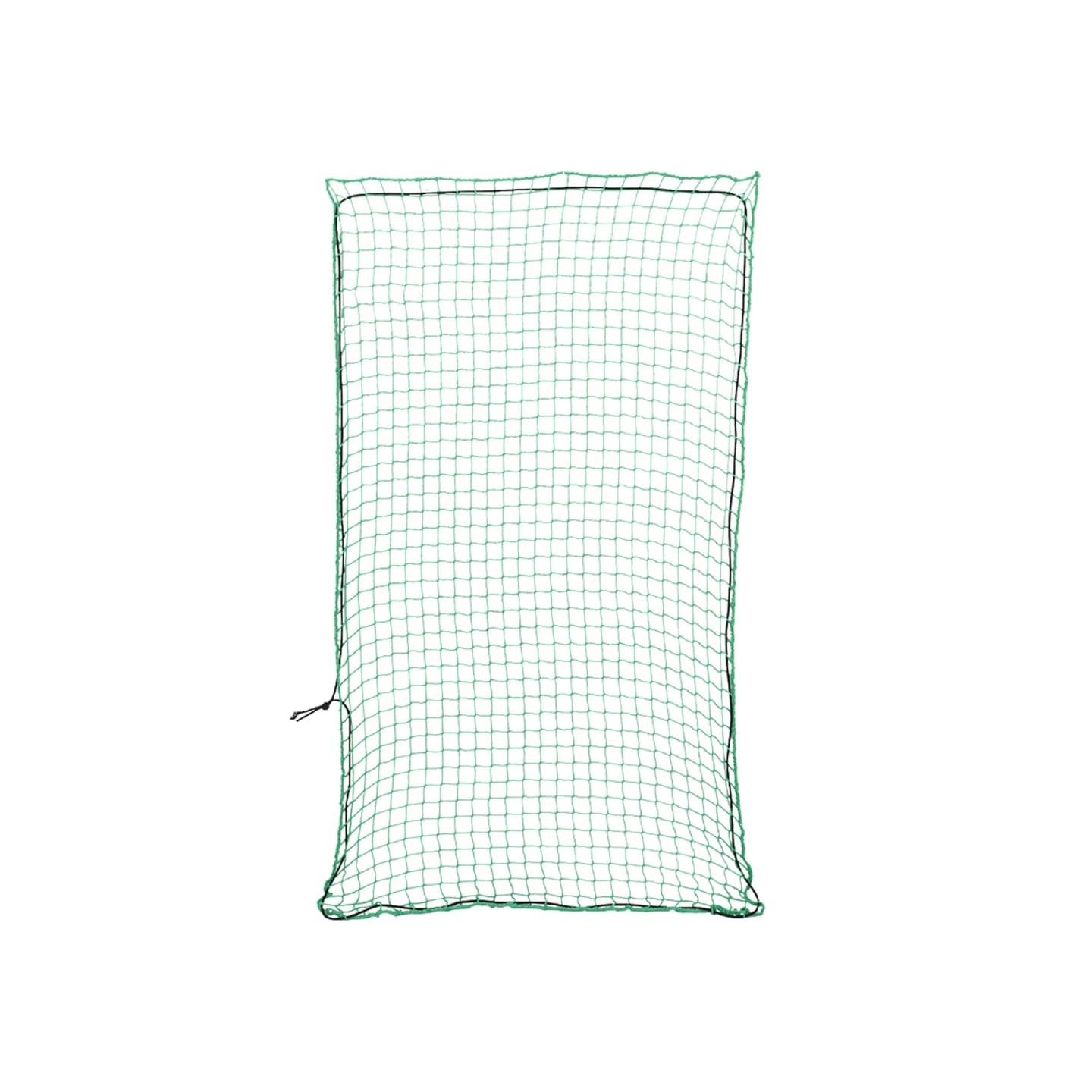 Filet pour remorque avec corde élastique vert 3,5x2 m PP