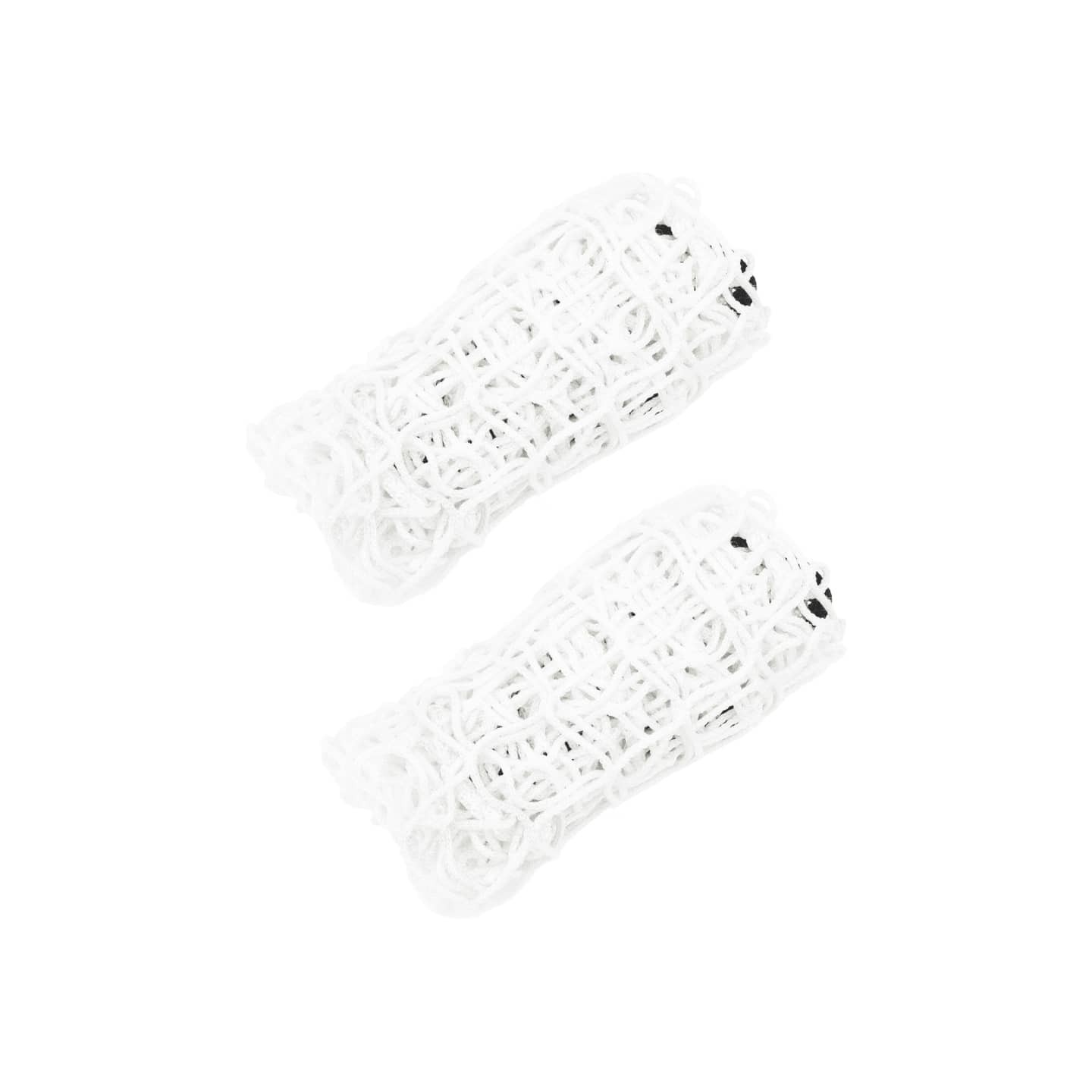 Filets à foin 2 pcs rectangulaire blanc 90x60 cm PP