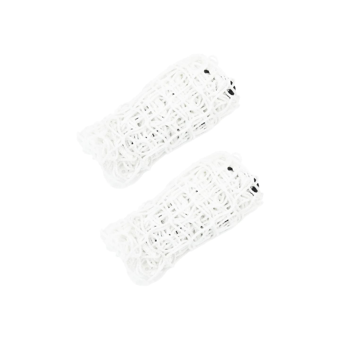 Filets à foin 2 pcs rectangulaire blanc 100x90 cm PP