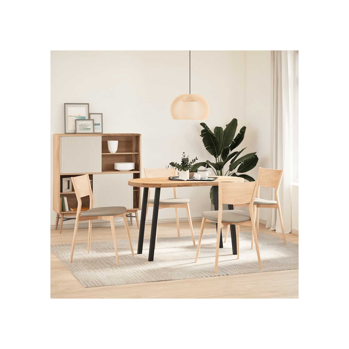 Pieds de table console 4 pièces Noir 72 cm Acier