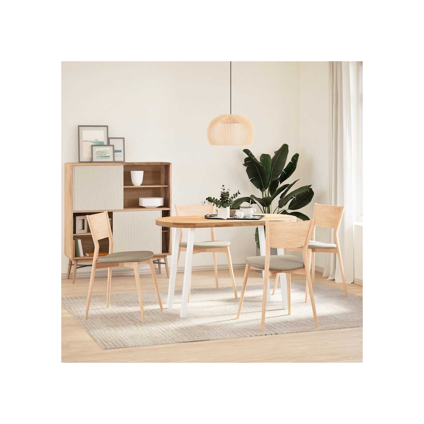 Pieds de table console 4 pièces Blanc 72 cm Acier