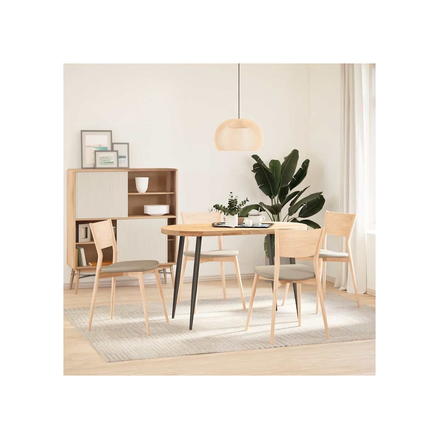 Pieds de table console forme conique 4 pcs anthracite 72-73 cm
