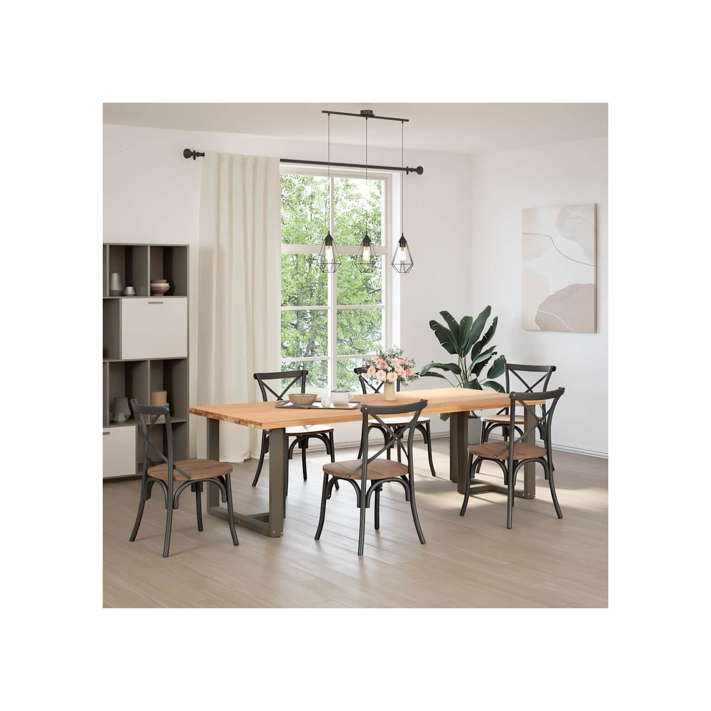 Pieds de table à manger en T 2 pièces Noir 90x35x(72-73) cm Acier