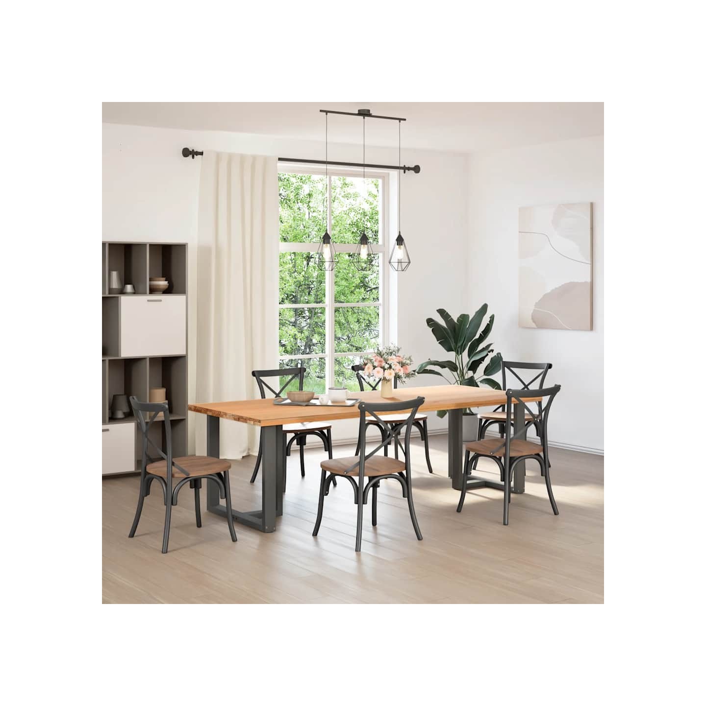 Pieds de table à manger en T 2 pcs anthracite 70x35x(72-73) cm