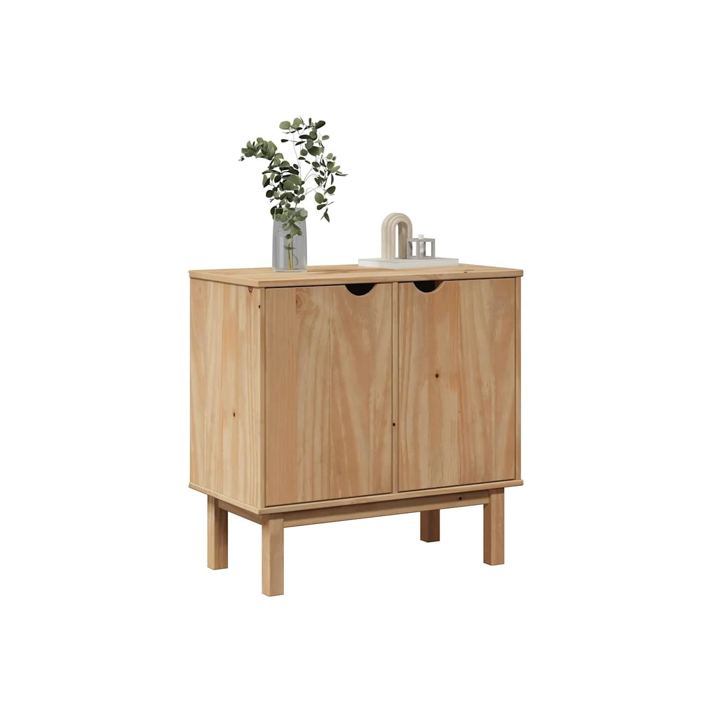 Armoire de couloir OTTA 75x40x75 cm bois de pin massif