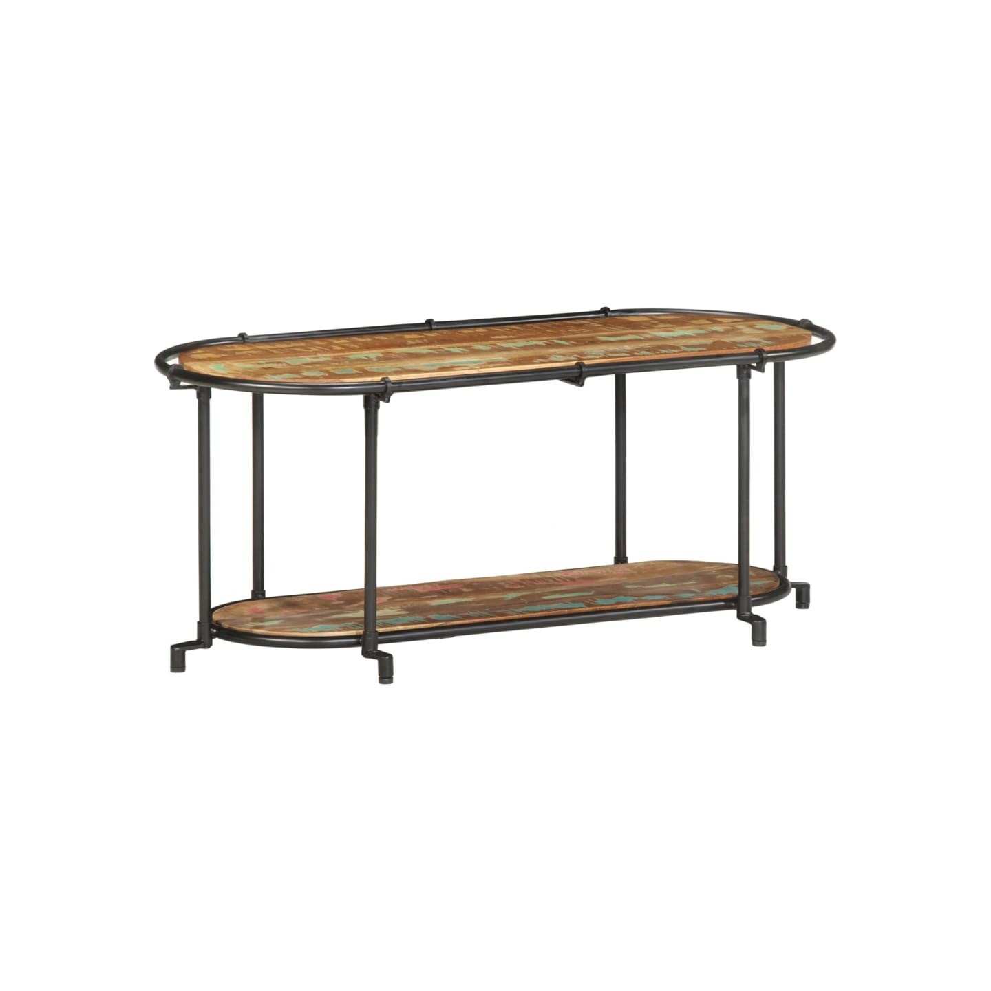 Meuble TV 100x42x40 cm Bois massif de récupération