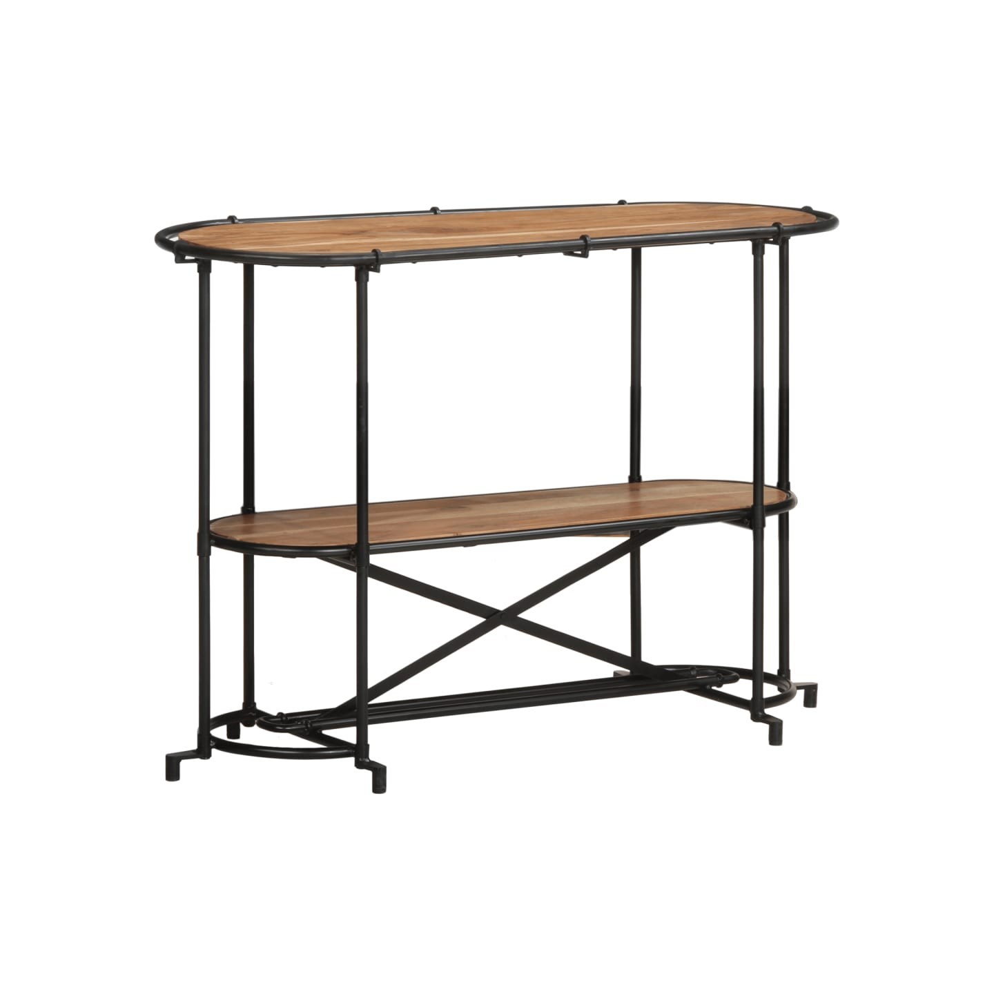 Table console 110x42x76 cm bois massif d'acacia