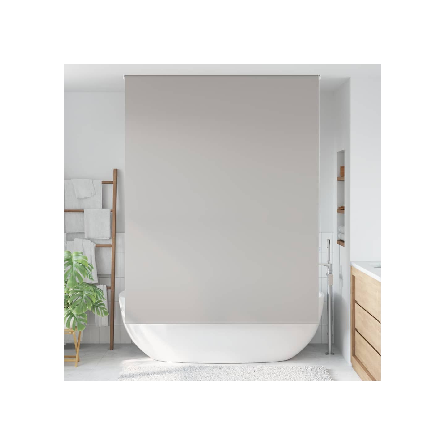 Store enrouleur de douche 150x240 cm largeur du tissu 146 cm