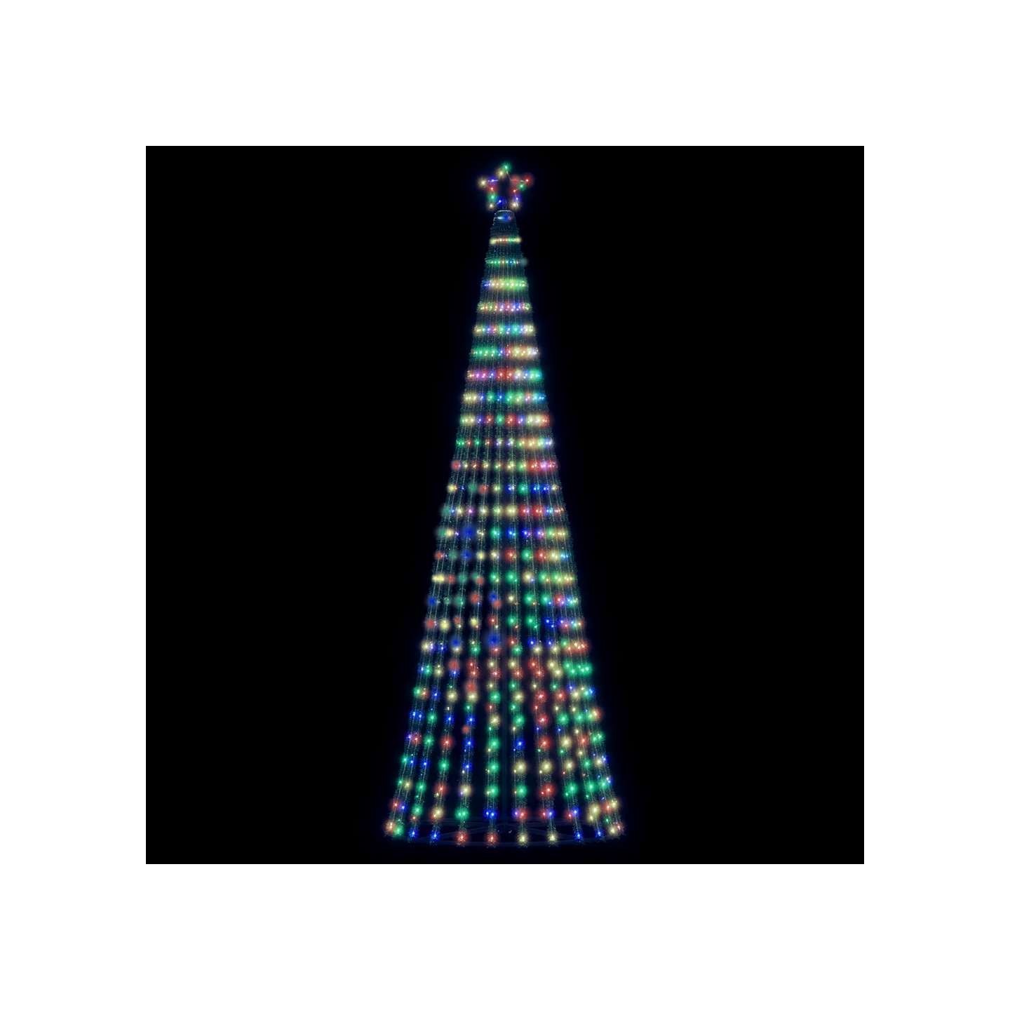 Sapin de Noël à LED 475 LED colorées 247 cm