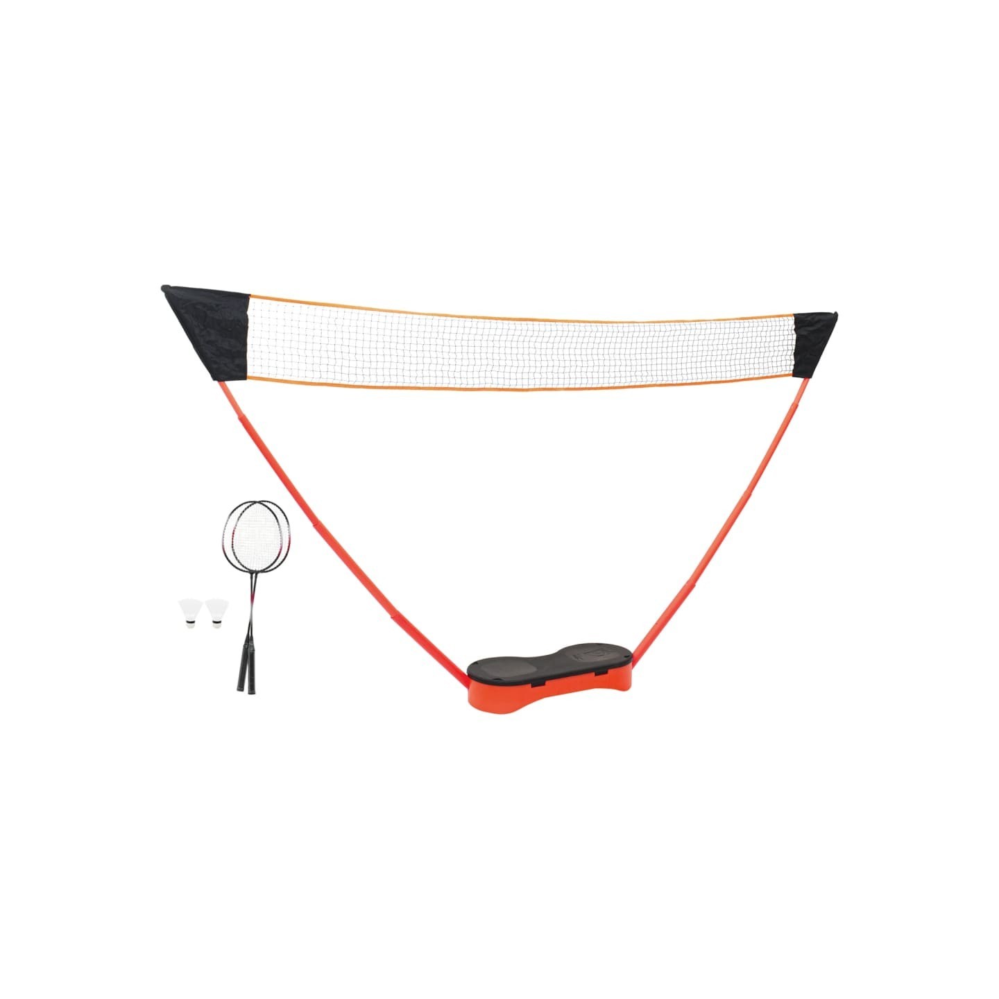 Set de Badminton avec 2 raquettes, filet et coffret rangement