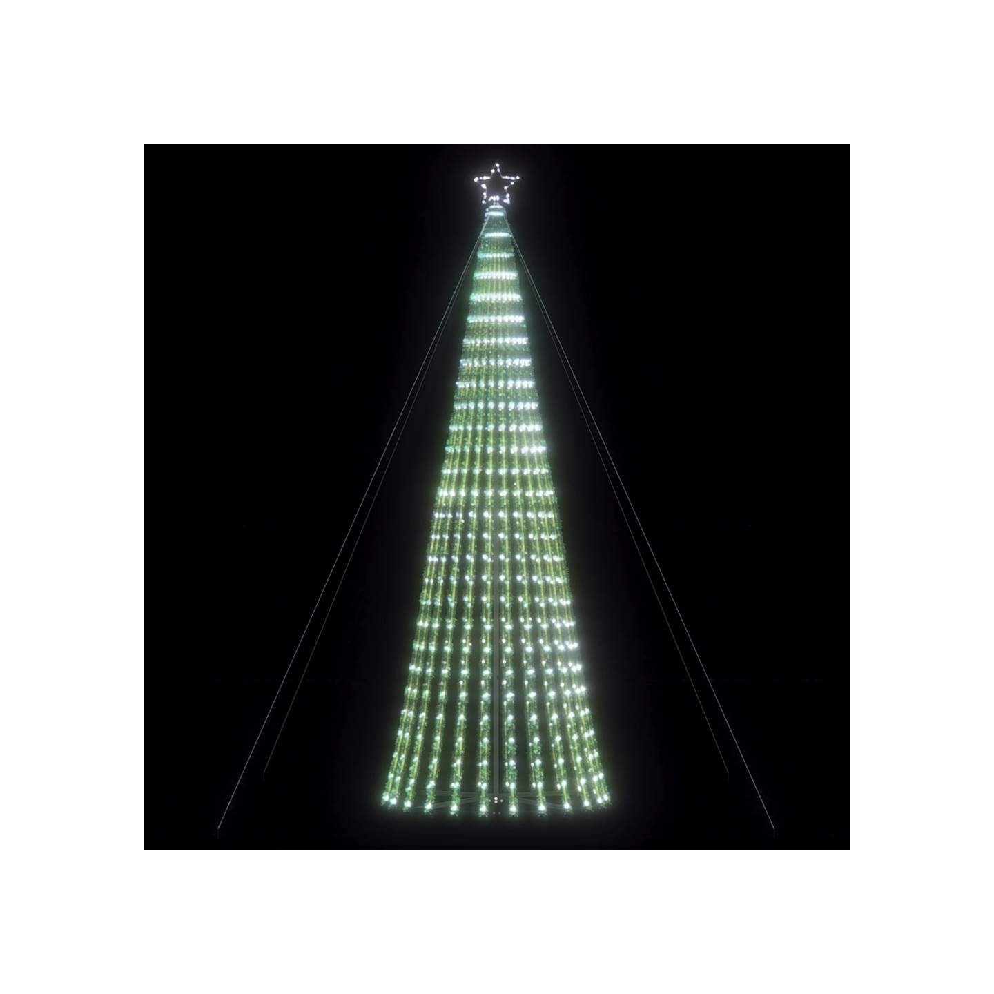 Sapin de Noël à LED 1028 LED blanc froid 403 cm