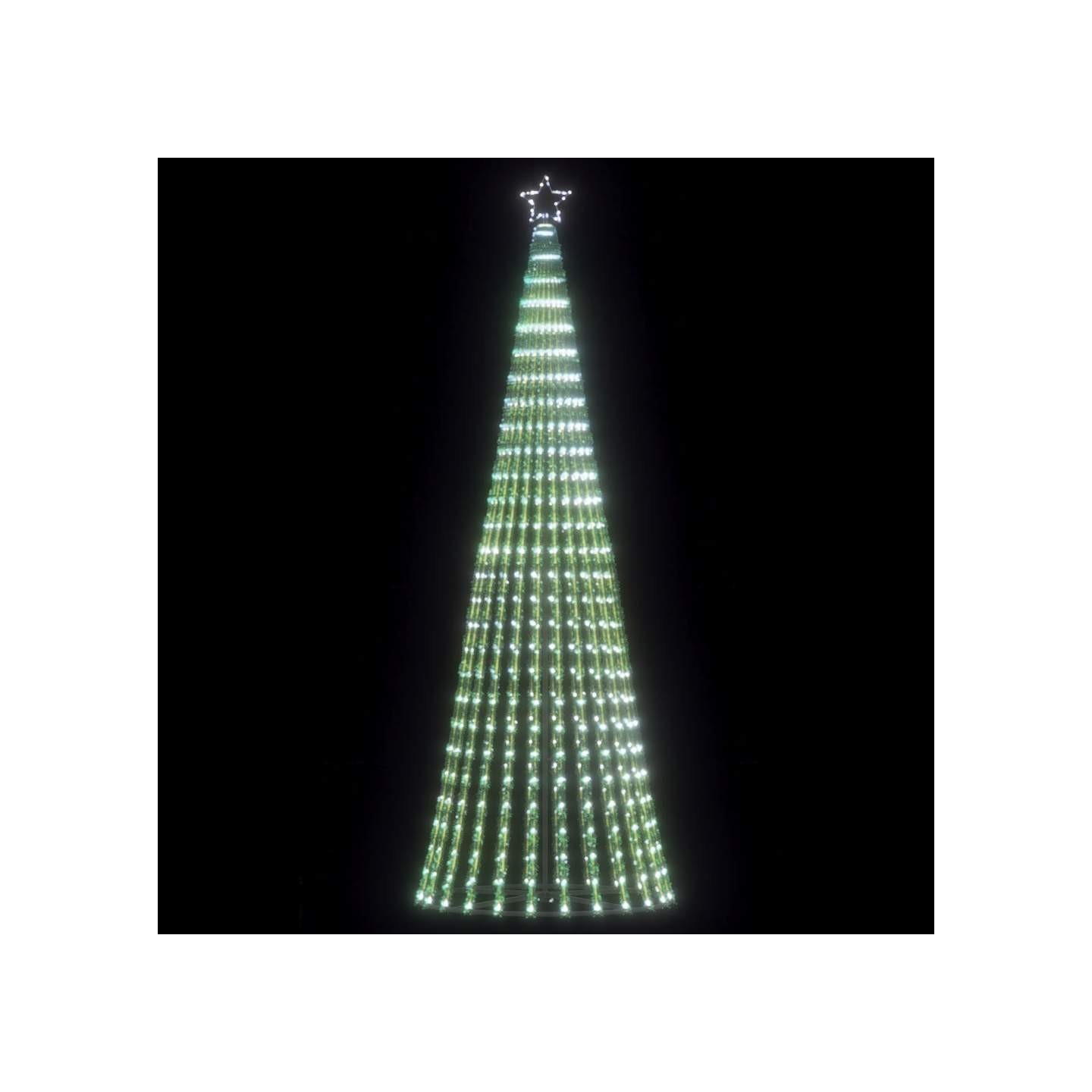 Sapin de Noël à LED 475 LED blanc froid 247 cm
