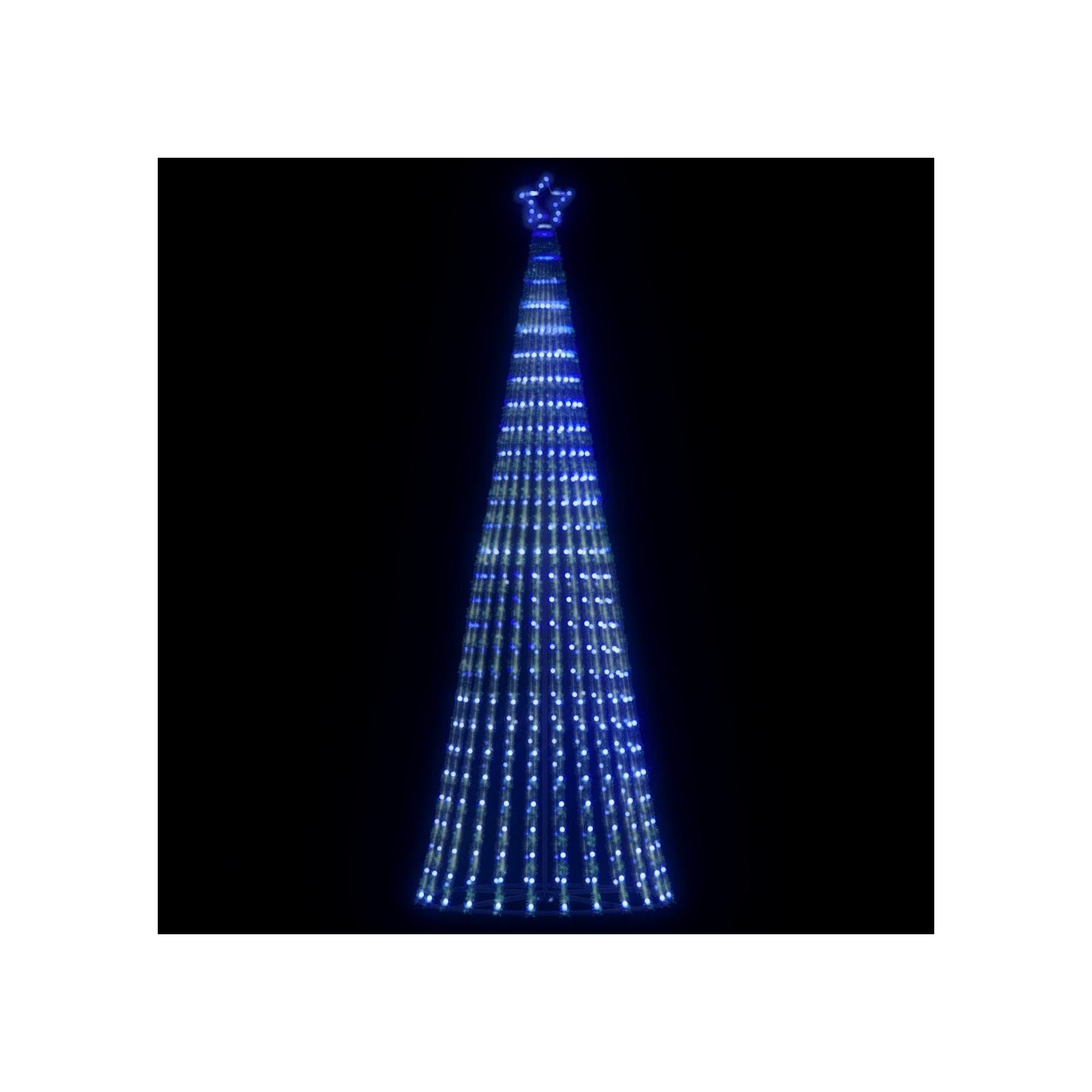 Sapin de Noël à LED 475 LED bleu 247 cm