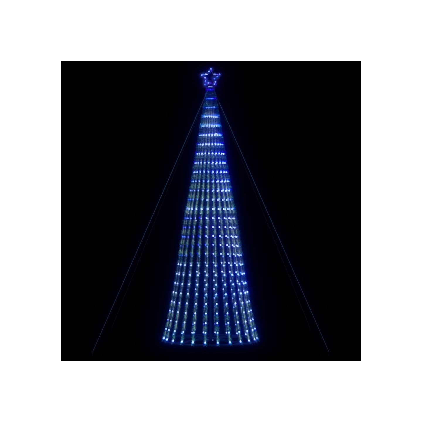 Sapin de Noël à LED 1028 LED bleu 403 cm
