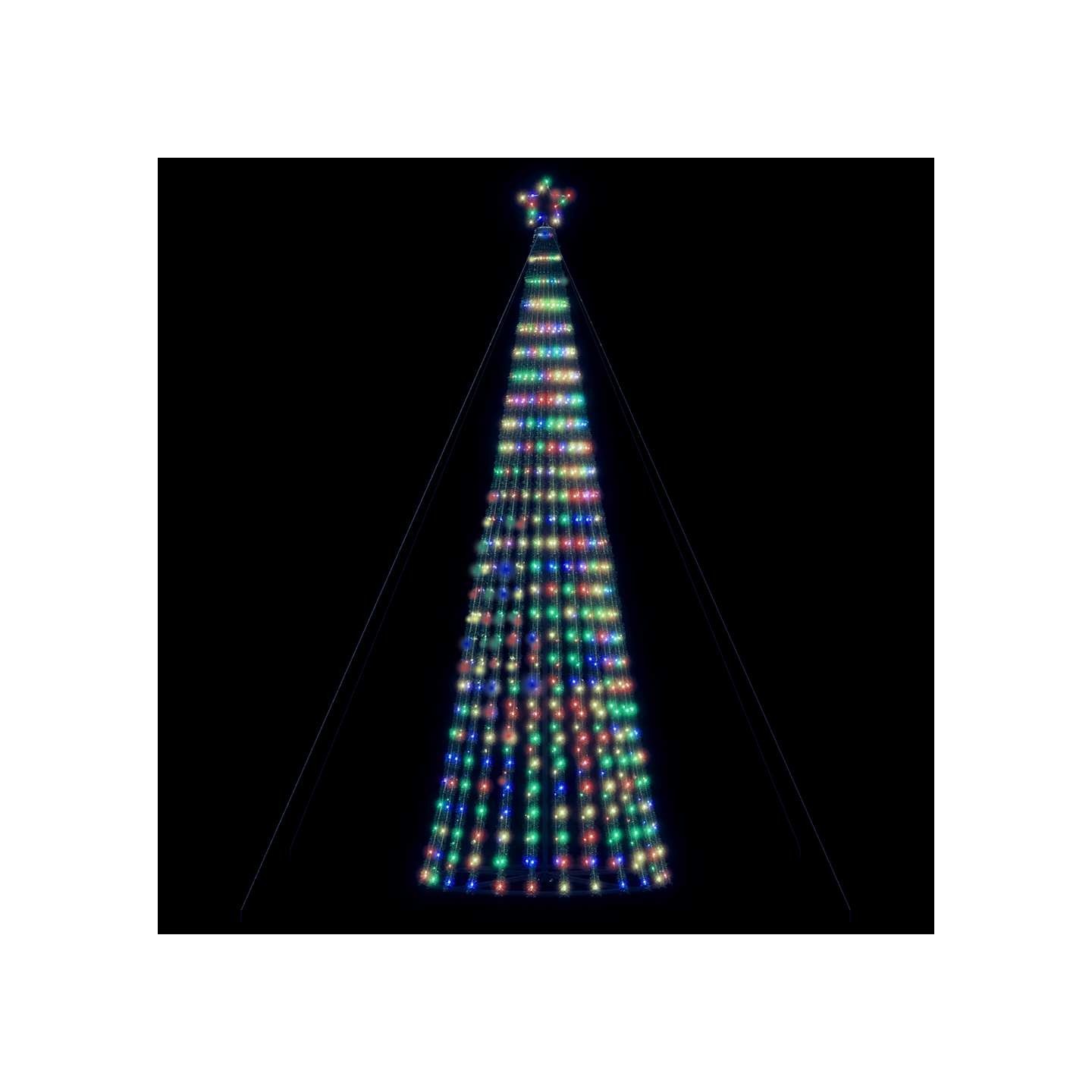 Sapin de Noël à LED 1028 LED colorées 403 cm